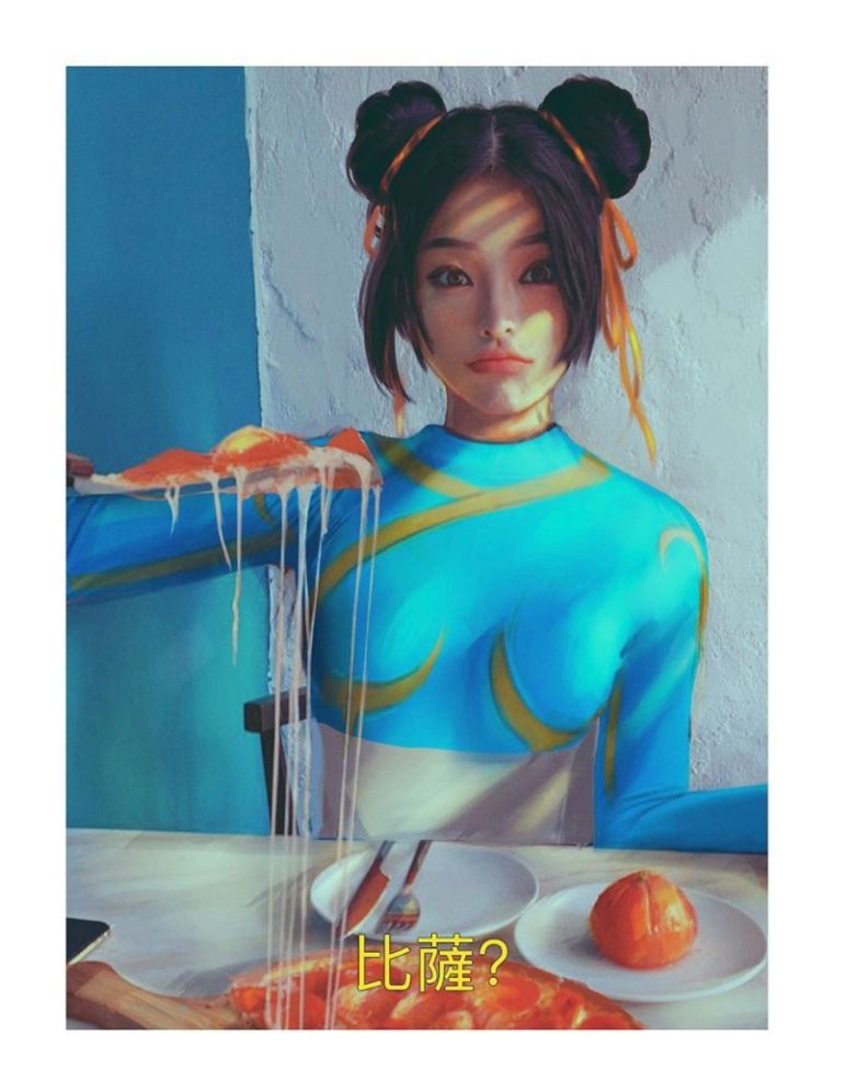 Quick concept art of Chun-Li using photo reference. | Scrolller