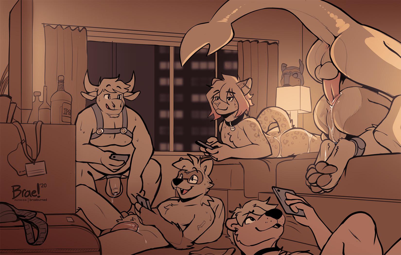 Braeburned furry porn comic