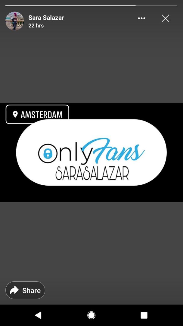 Sara Salazar now has an onlyfans account Scrolller