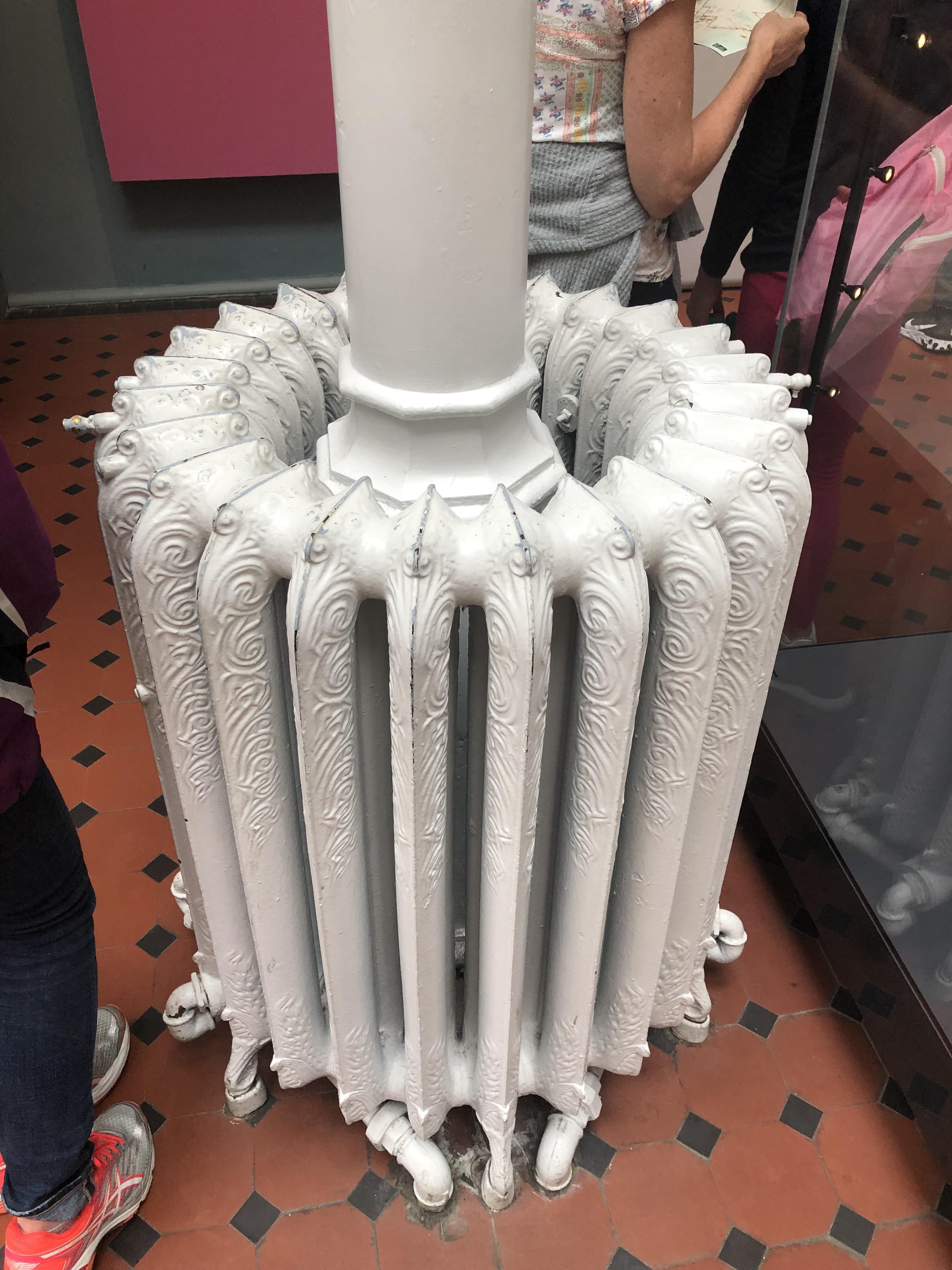 Saw these ornate Victorian era circular radiators in a museum In ...