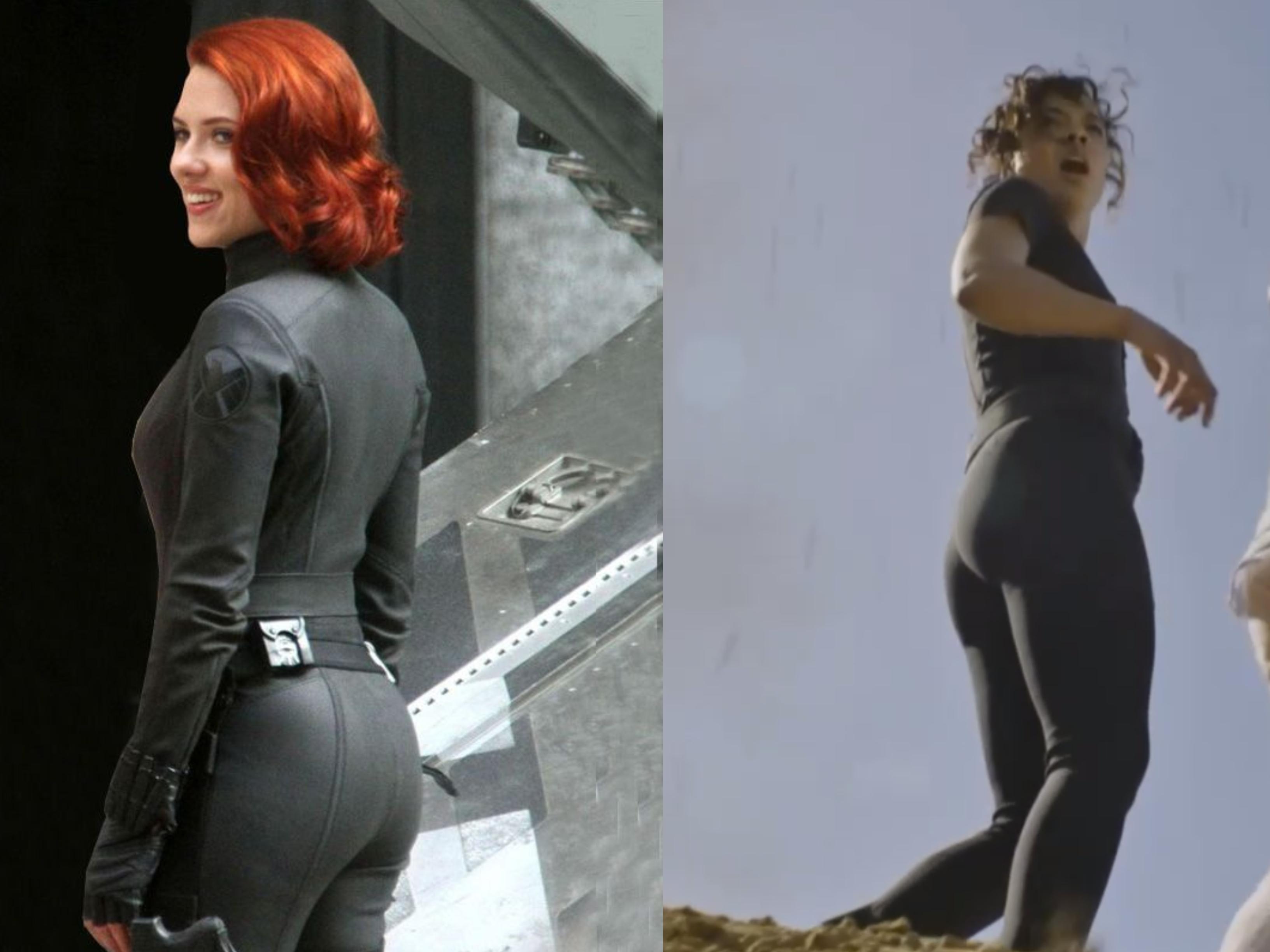 Scarlett vs Tessa: Battle of Marvel Ass | Scrolller