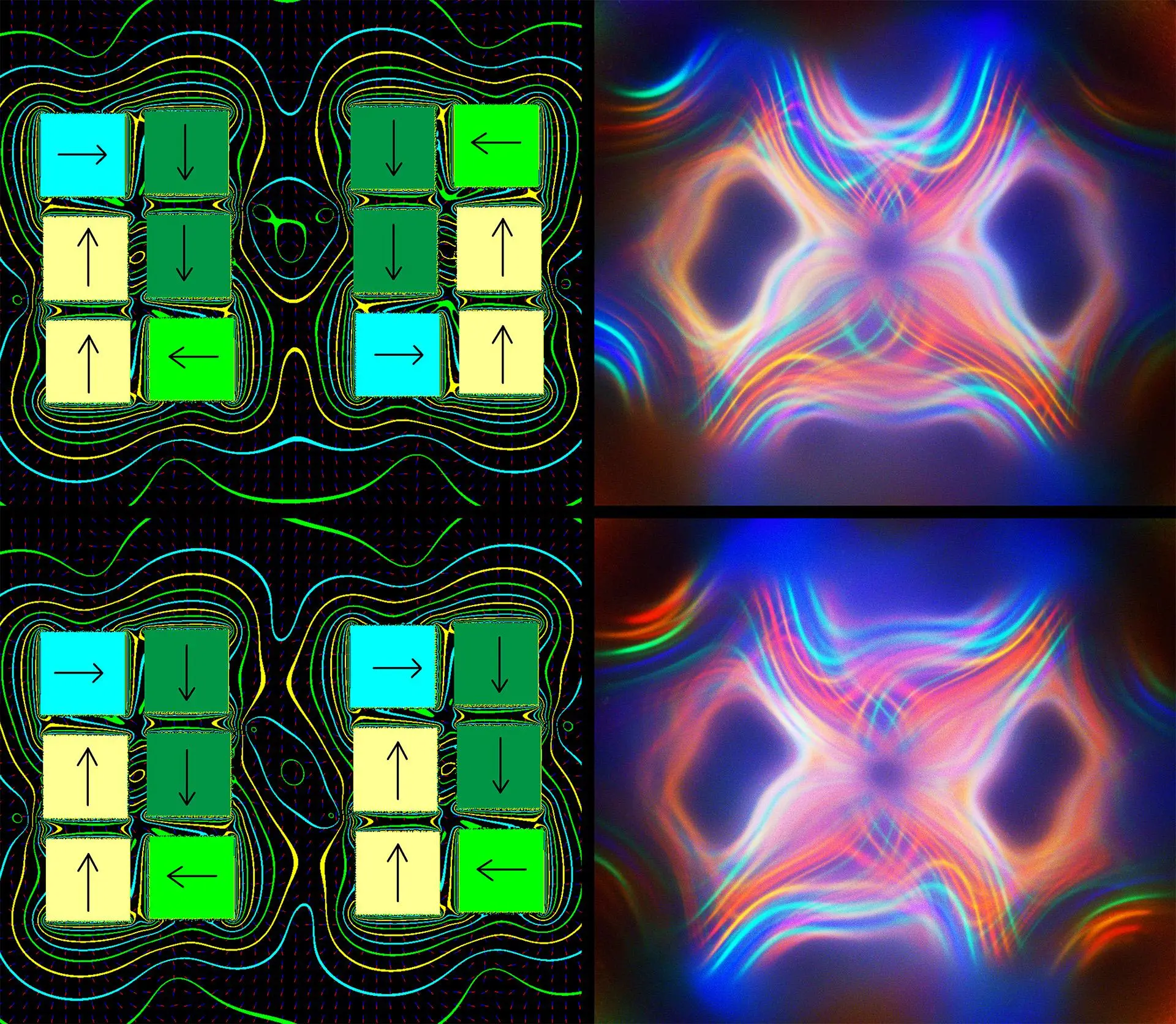 Ferrocell Science-Art of Magnetically Controlled Ferrofluid Diffraction - Compare ...