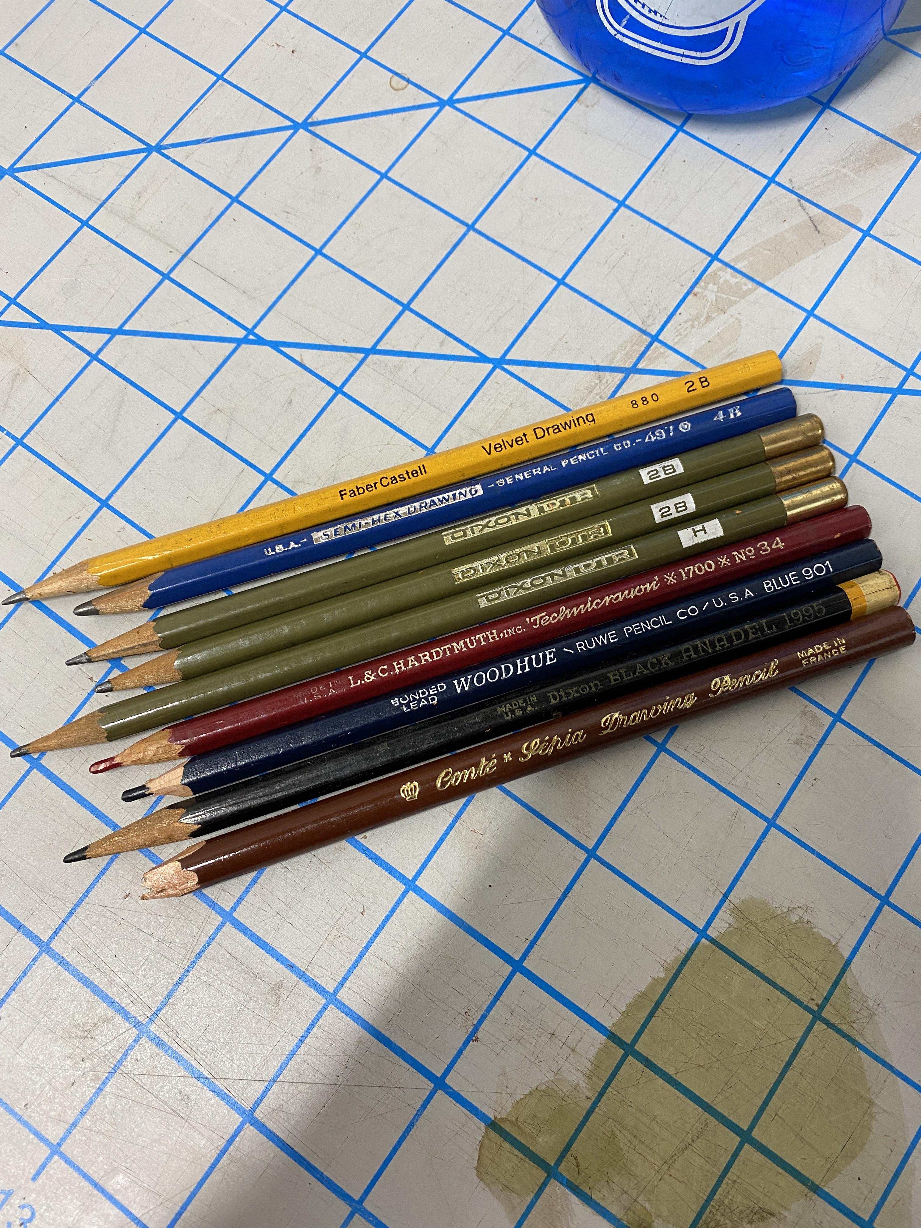 Scored these vintage art pencils from an old gentleman the other week