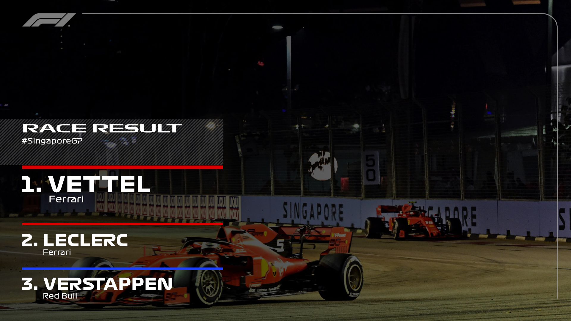 Why Vettel Cried on the Podium at Singapore 2019