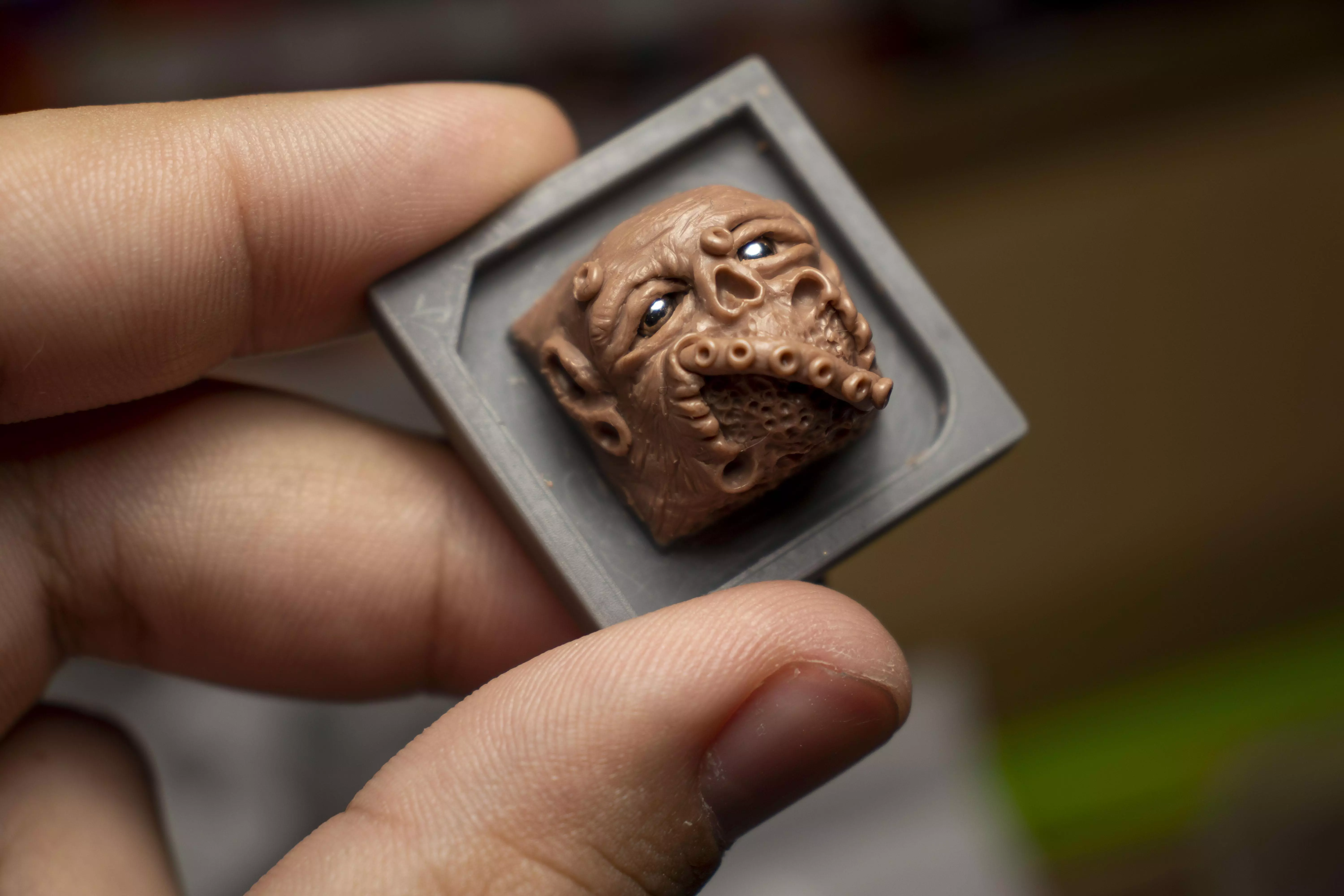 [Self] Gramps: my latest artisan keycap sculpt | Scrolller