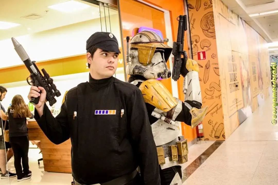 [self] Imperial Officer (Commander) cosplay, along with my buddy ...