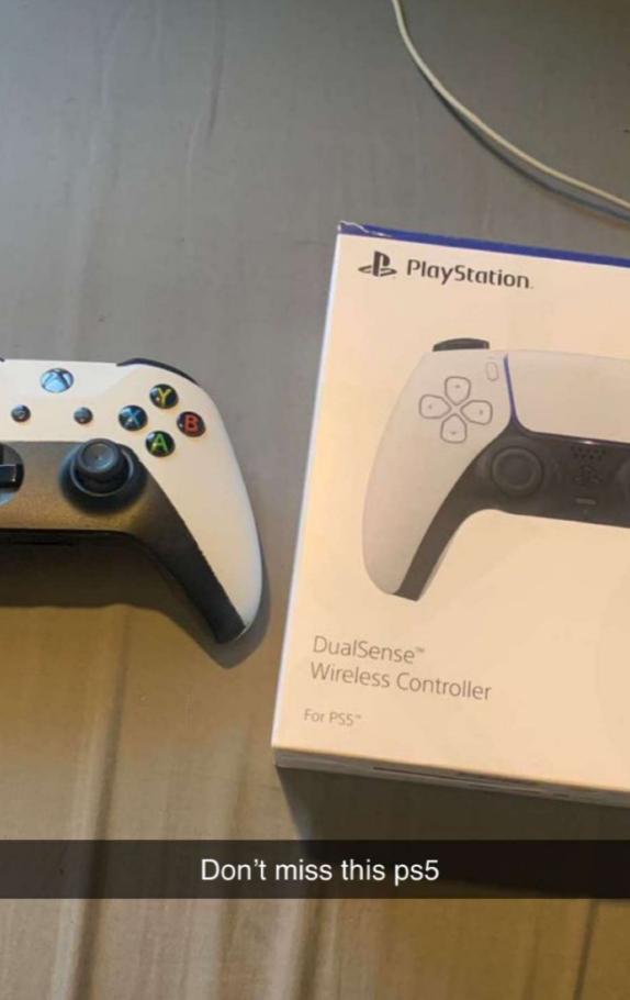 Selling an xbox controller disgusting as a ps5 controller | Scrolller