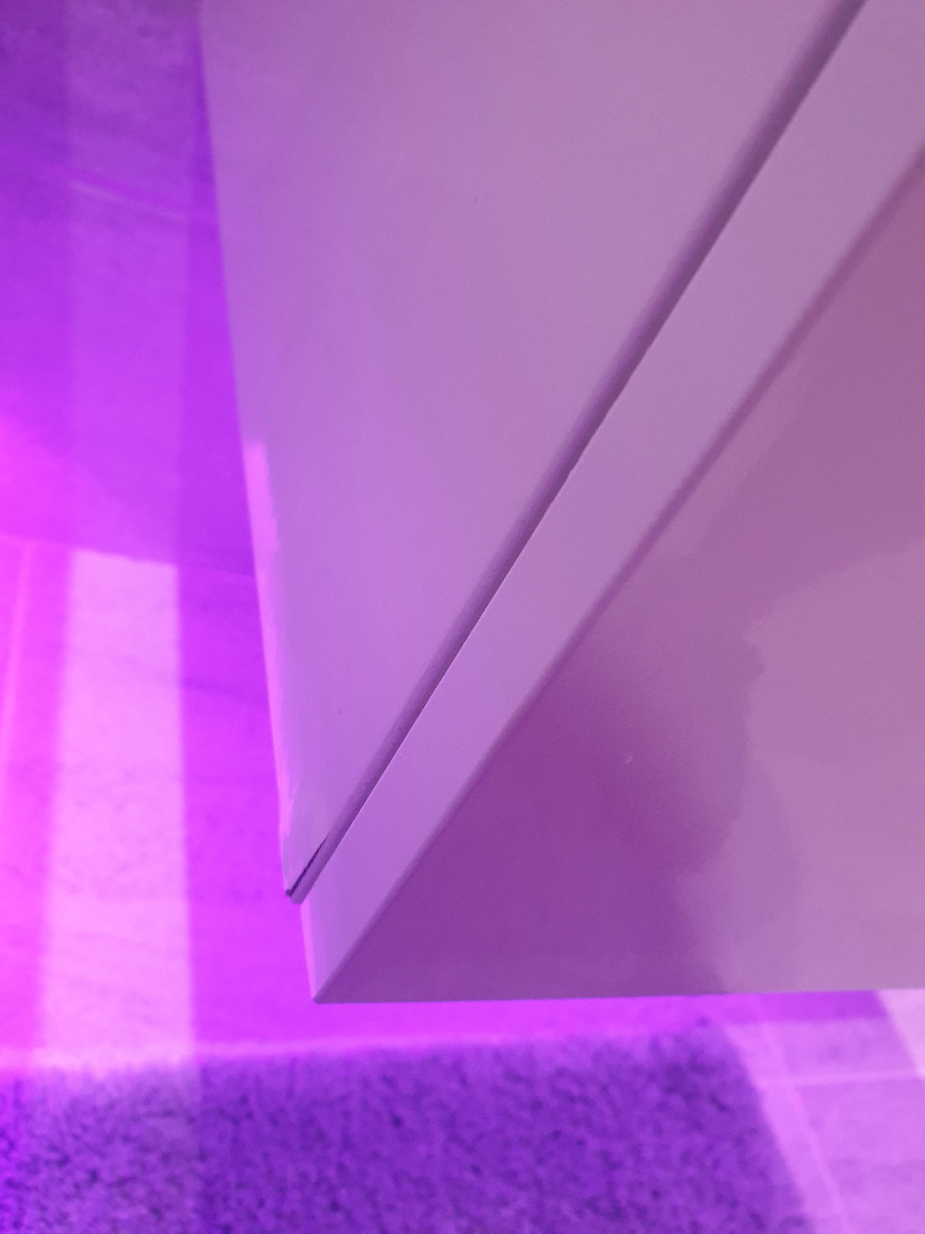 Side of bathroom peeling after 2 months what can I do to stop this getting worse/fix it