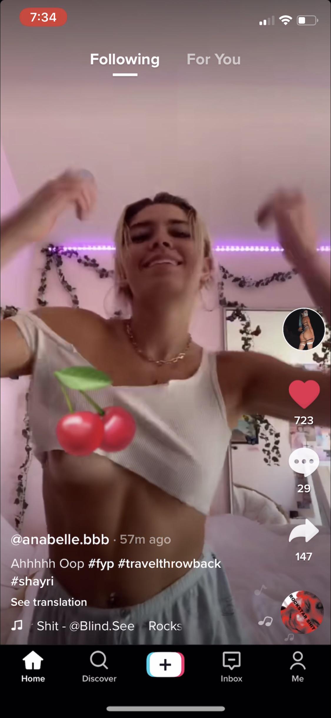 Tiktok nipple slips