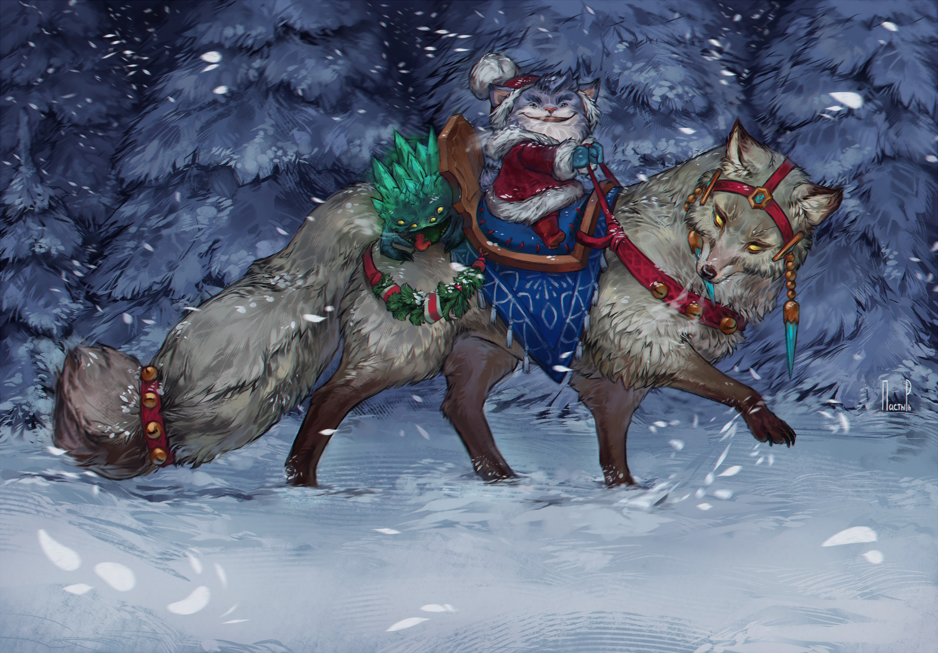 Snowstorm By Shepherd Scrolller