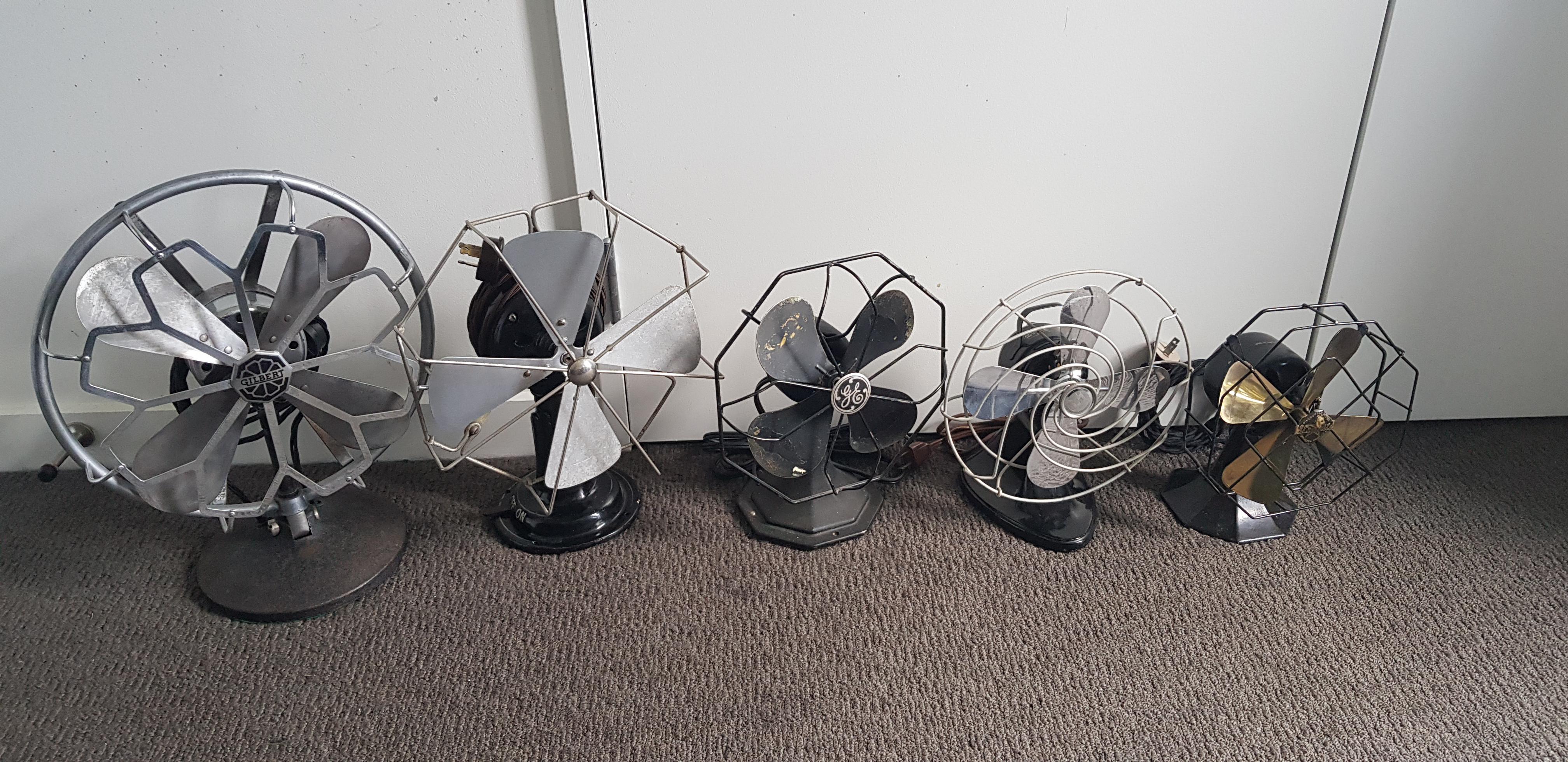 Some of the more 'Art Deco' style fans in my collection... | Scrolller