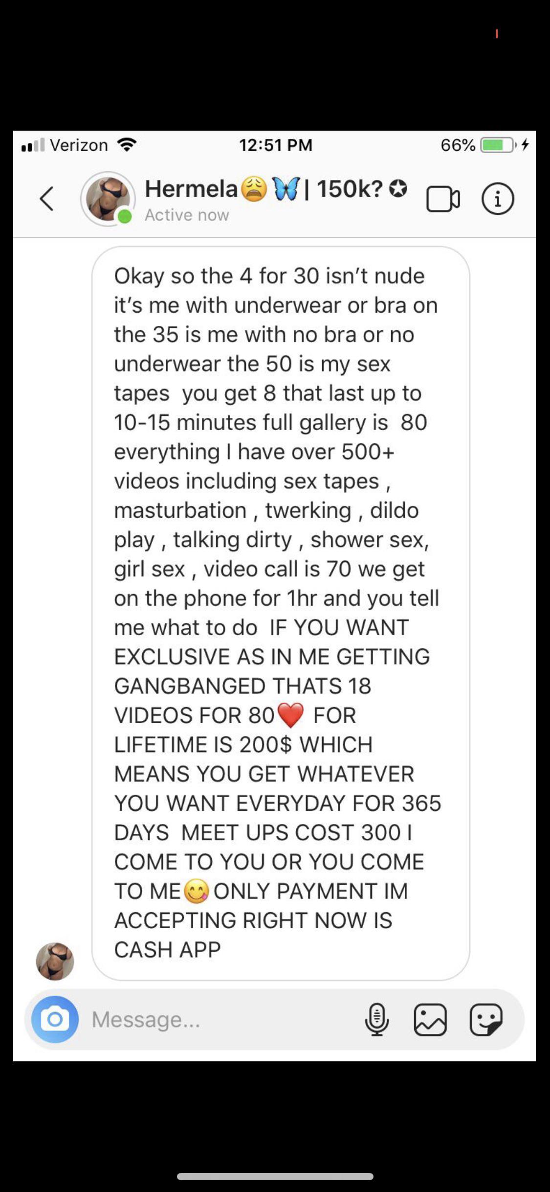 Someone buy her sextape Scrolller