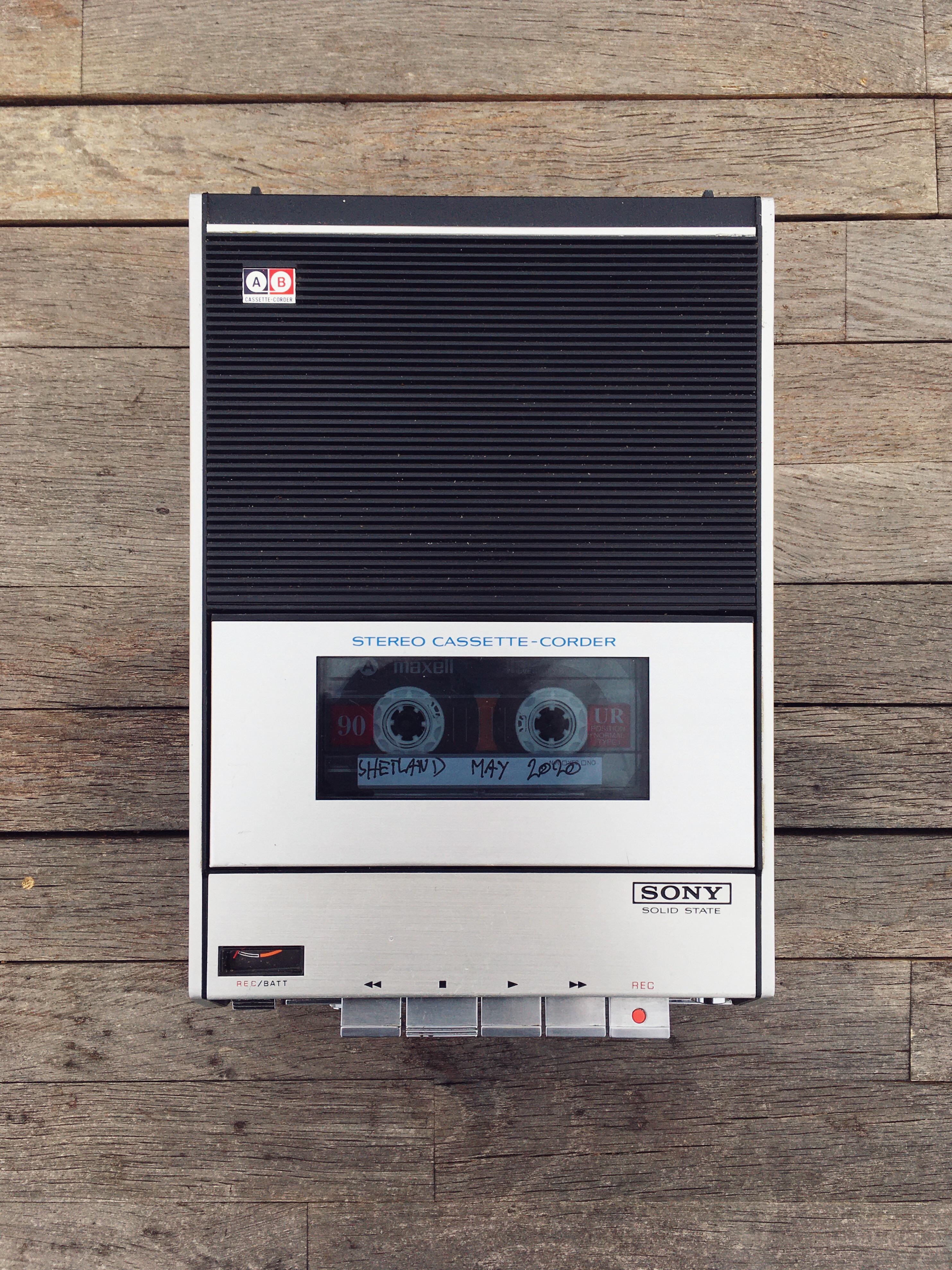 Sony TC-124CS. Sony’s first cassette player / recorder. Japanese built ...