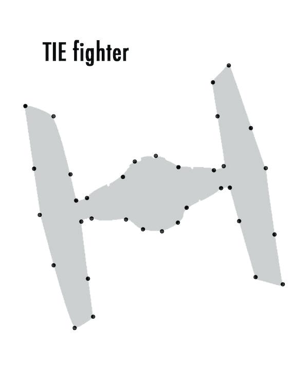 Star Wars Tie Fighter Pumpkin Stencil Pumpkin Pattern Pumpkin