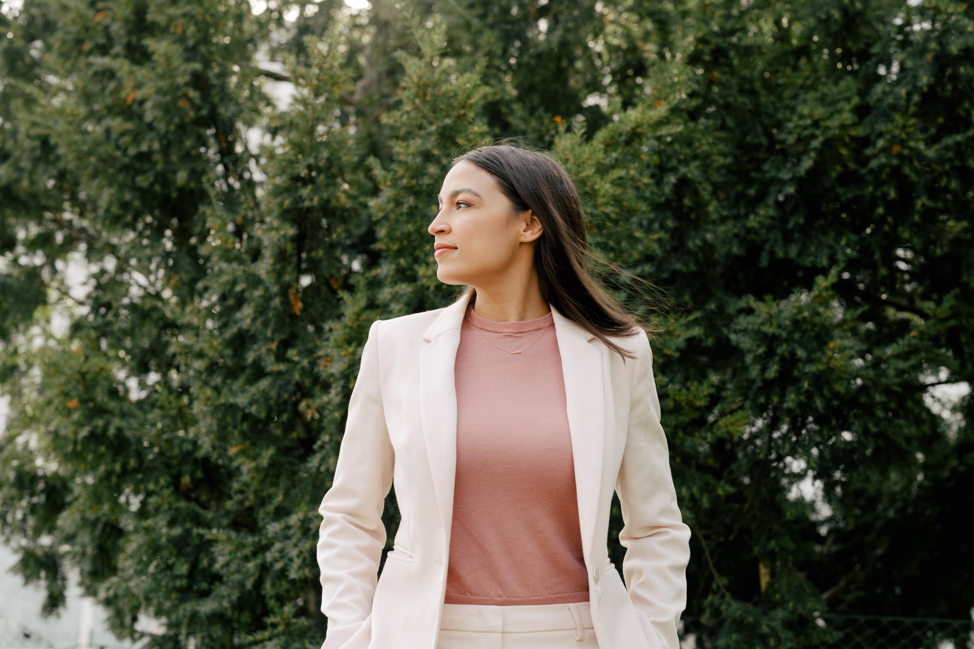 AOC's power pose | Scrolller