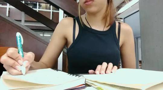 Studying gets boring. [GIF]