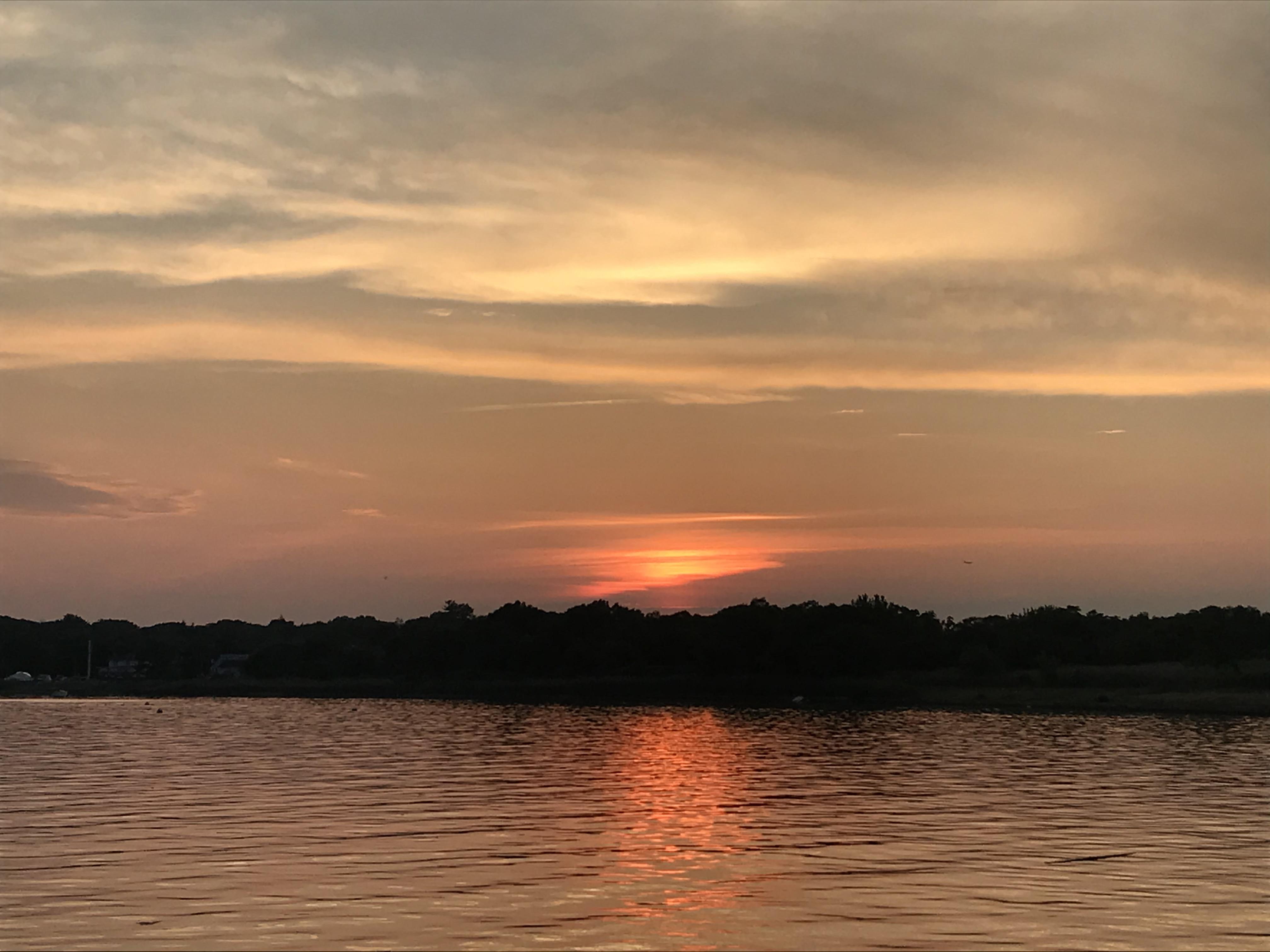 Sunset at Great Kills Harbor Scrolller