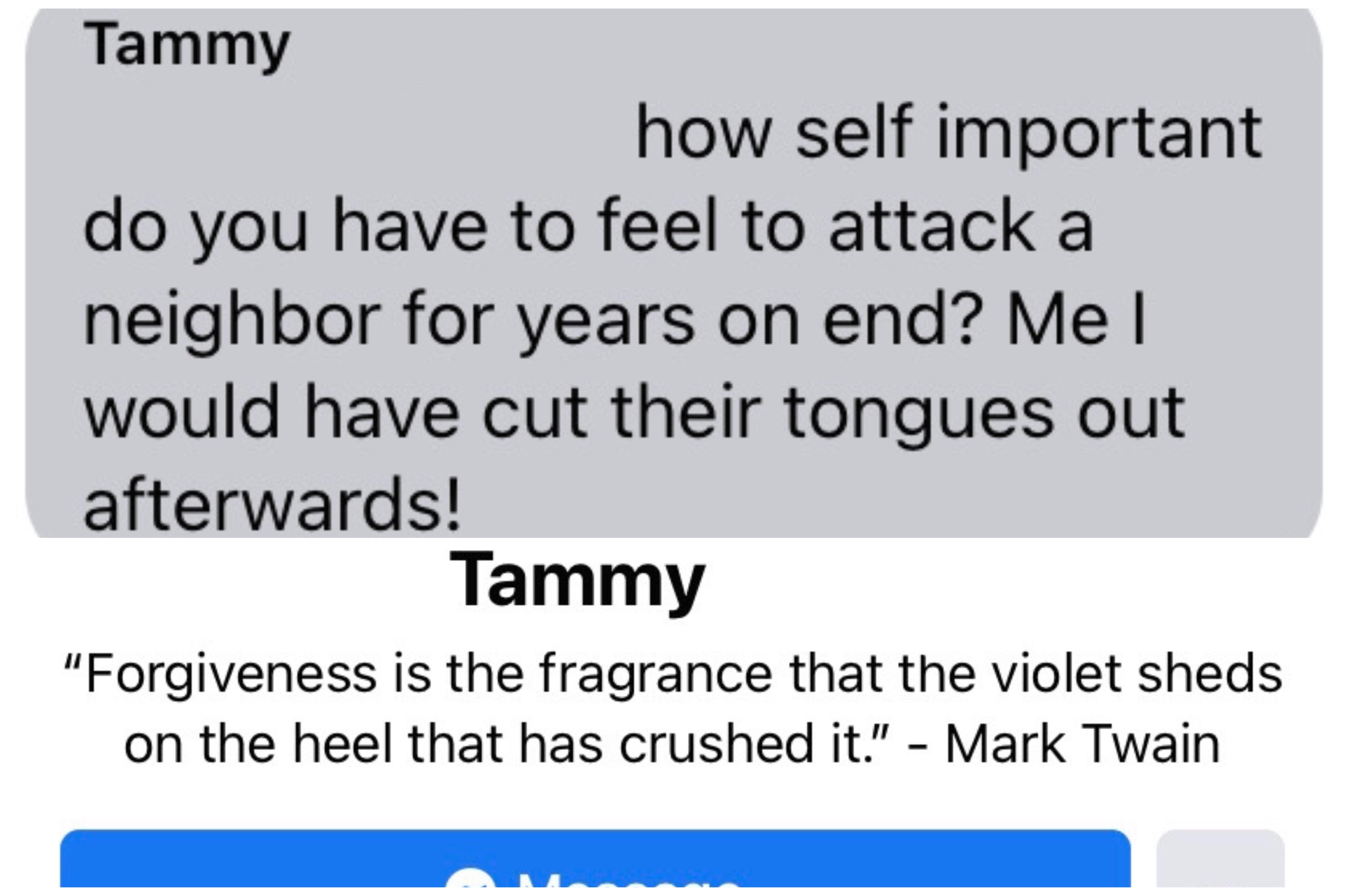 Tammy Defending The PA Man Who Shot And Killed His Neighbors Over Snow