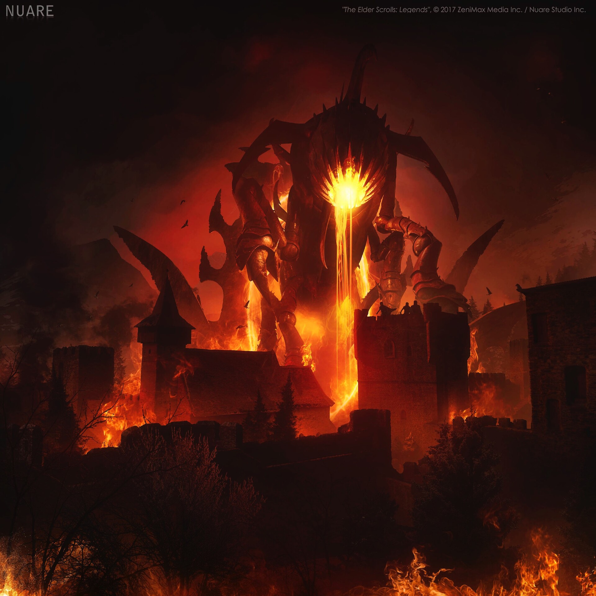 TES Jaws of Oblivion Siege Crawler, by Nuare Studio Scrolller
