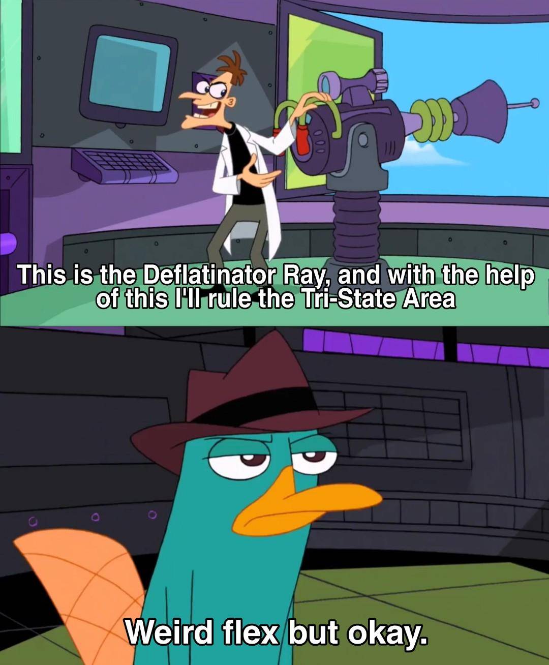 That's what Perry was thinking all this time. | Scrolller