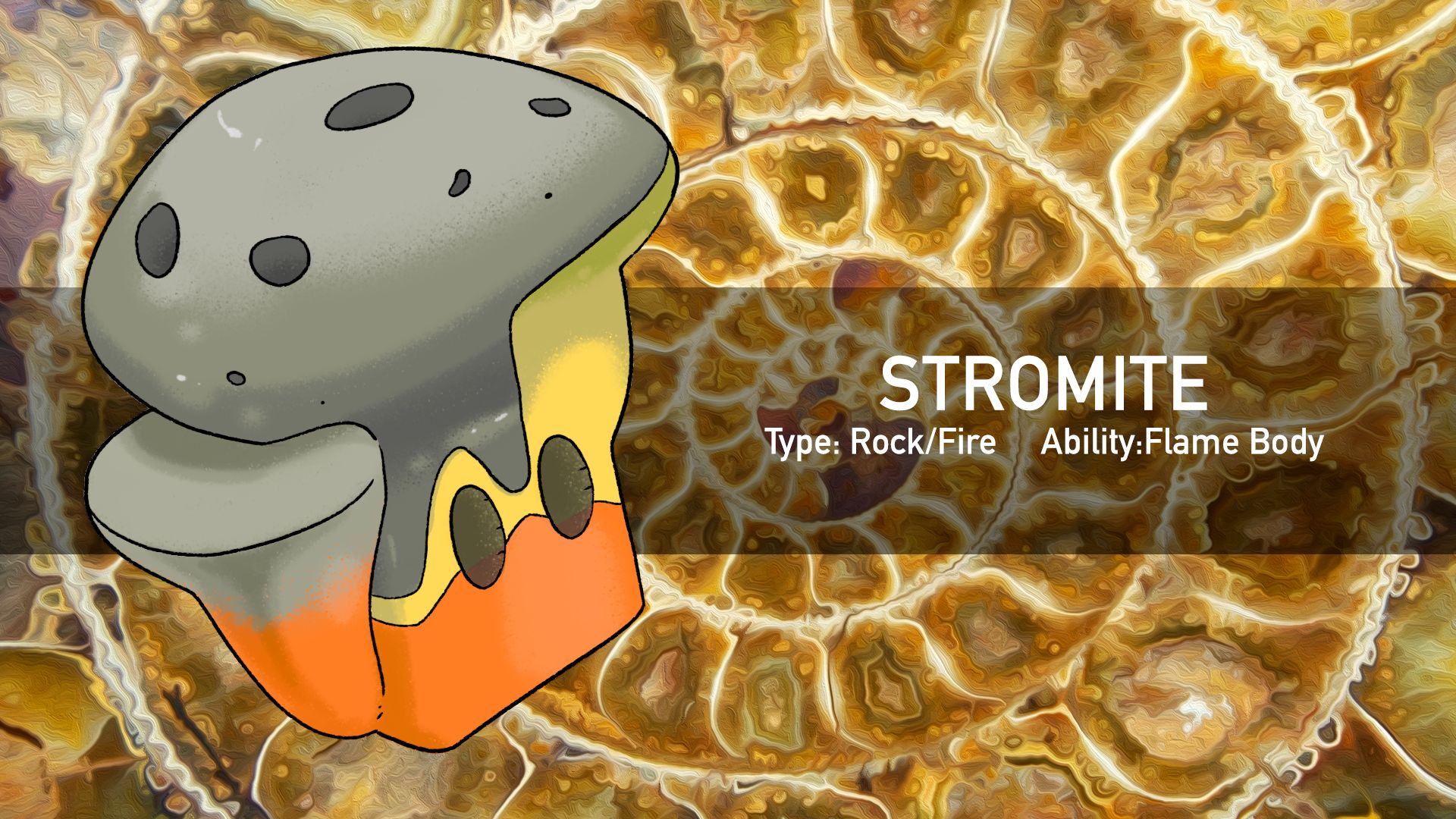 The Ancient Fossil Pokemon, based on Stromatolites, the earliest ...