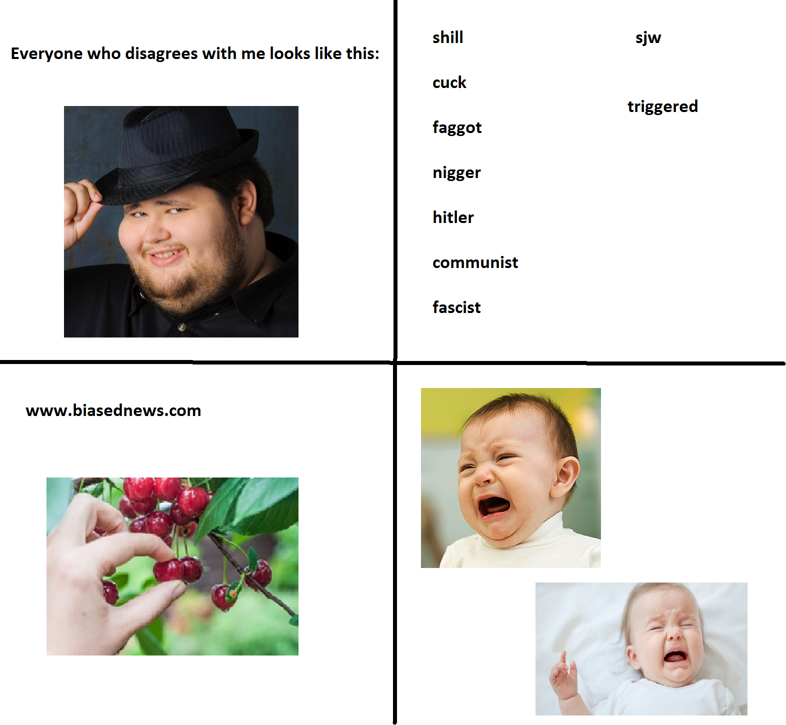 Arguing on the internet is like the special olympics