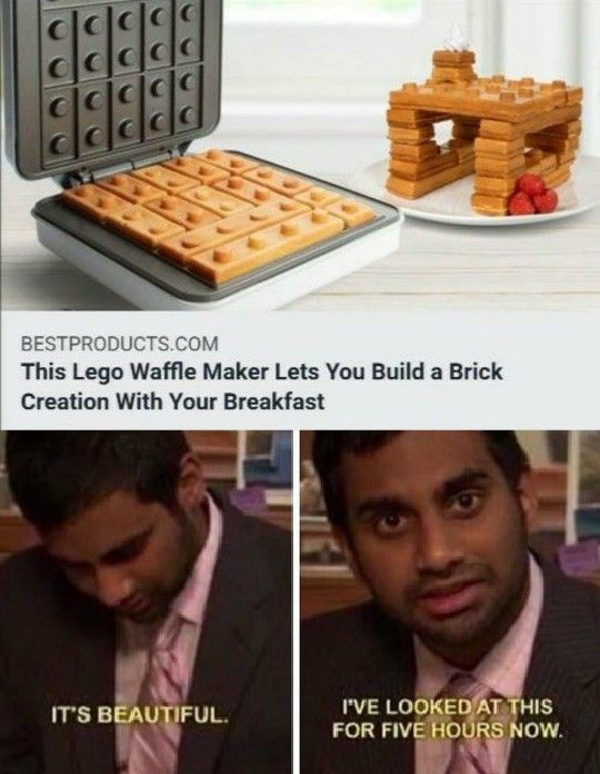 The bumps on the waffle maker don’t match the bumps on the waffles