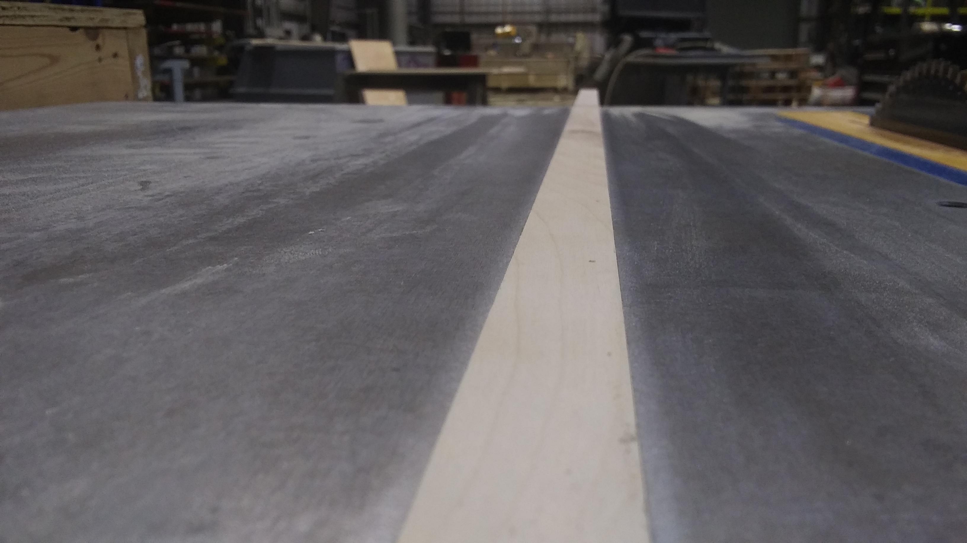 The cut im getting after tuning up my table saw is satisfying. Made