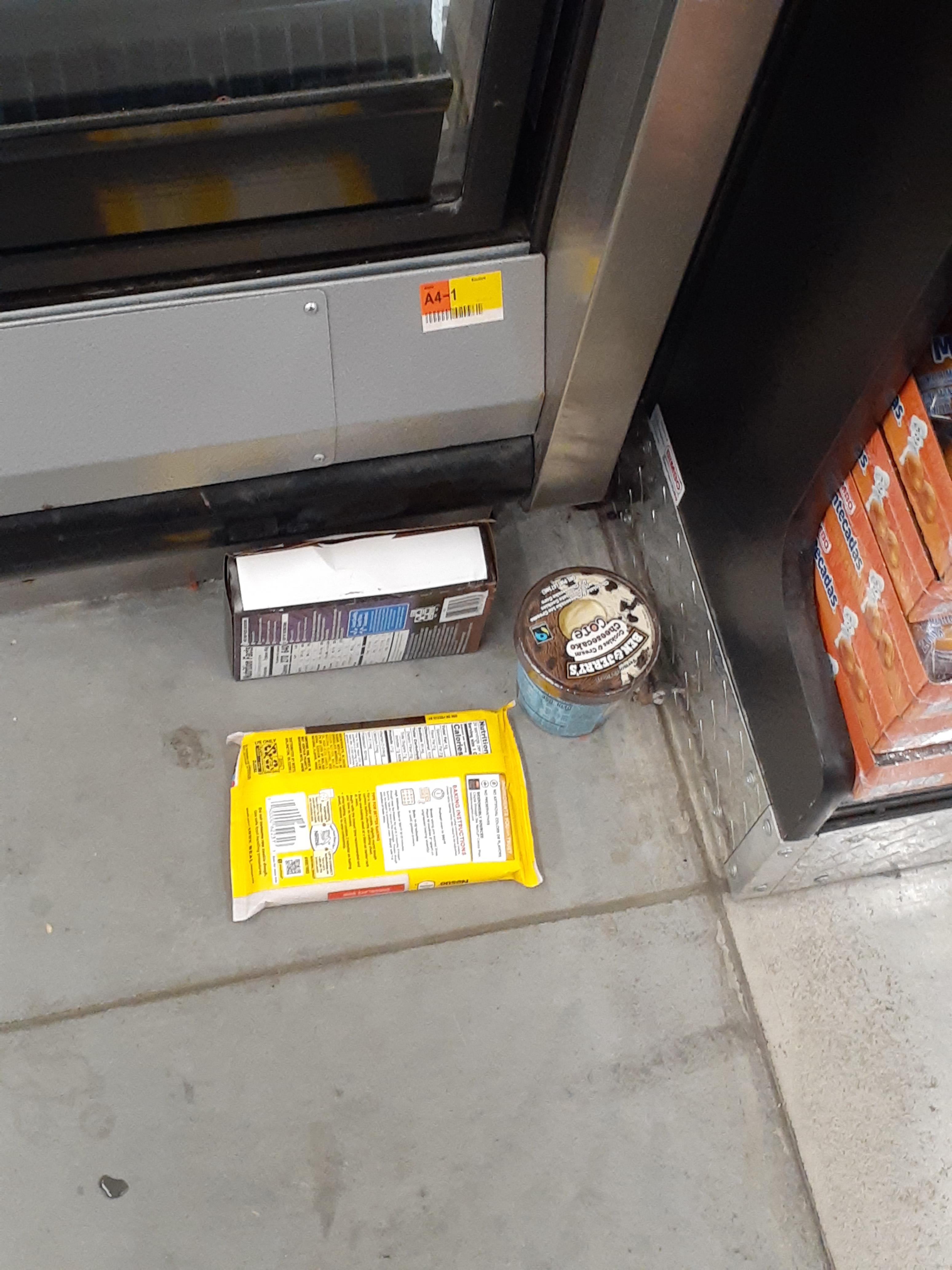 The freezer was right there. Scrolller