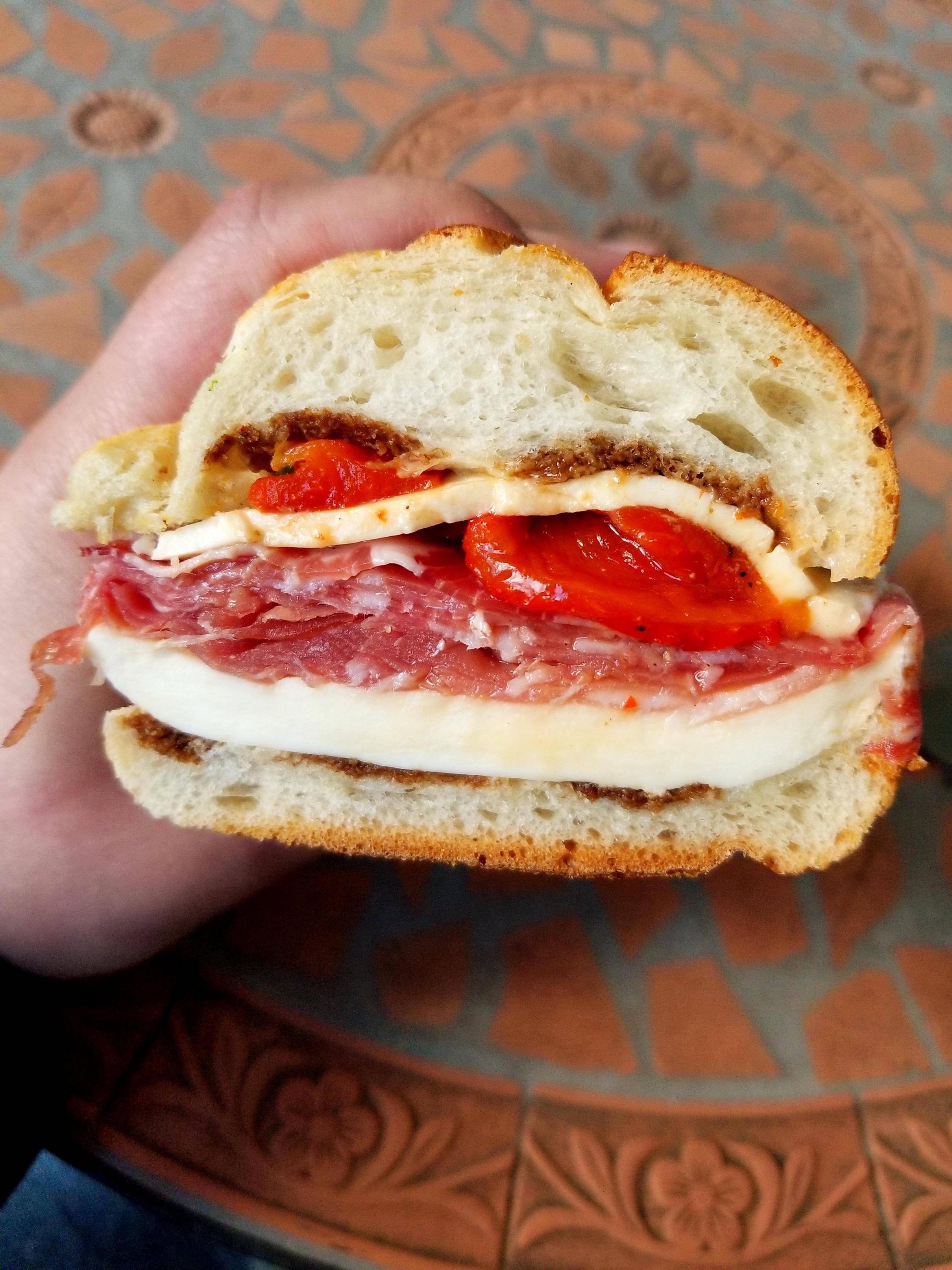 The Godfather prosciutto, capicola, sopressata, fresh mozzarella