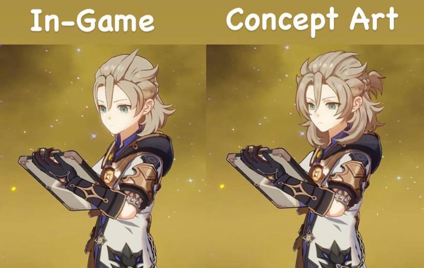 Albedo hairstyle buff when? | Scrolller