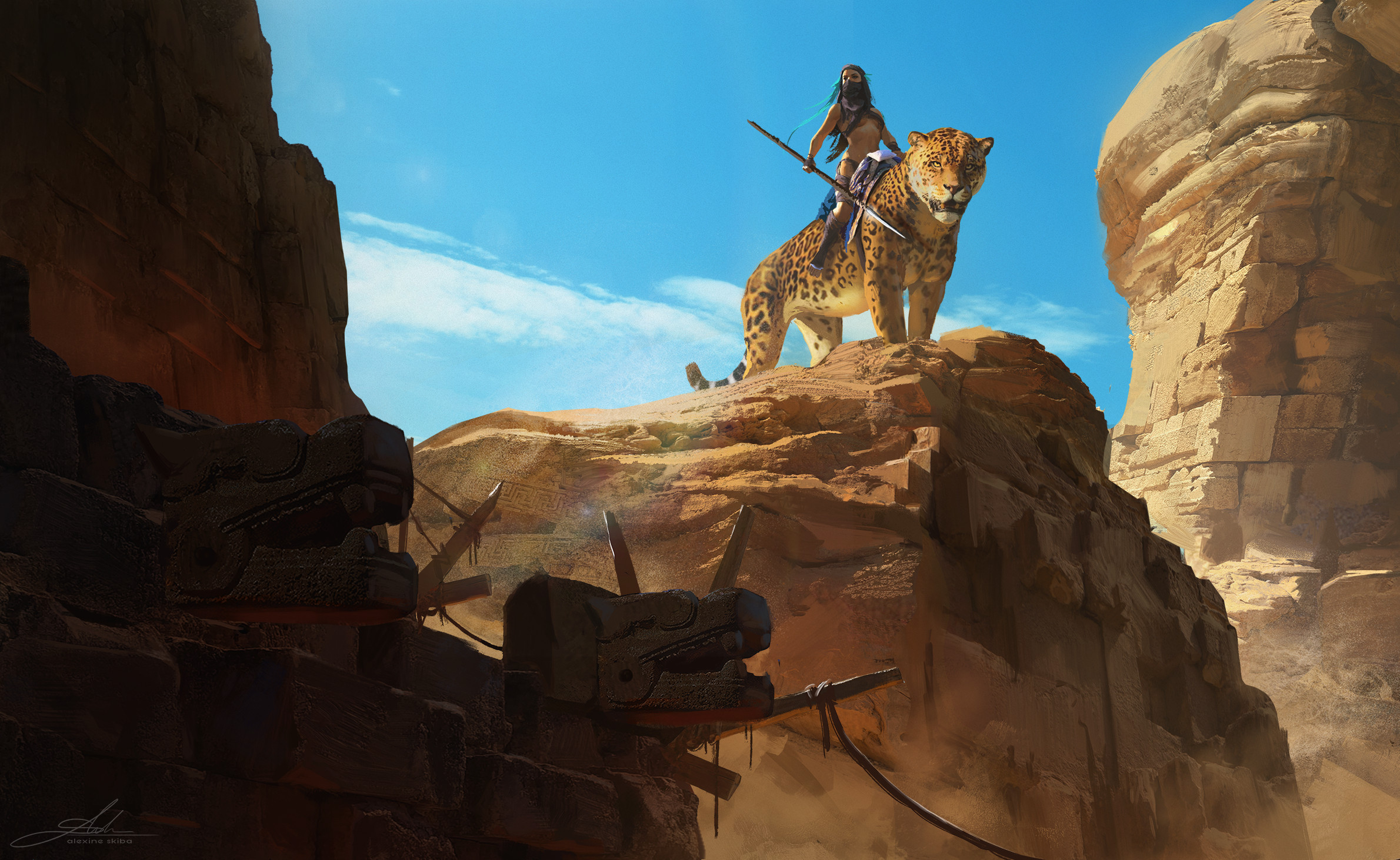 The Jaguar Rider by Aleksandra Skiba | Scrolller