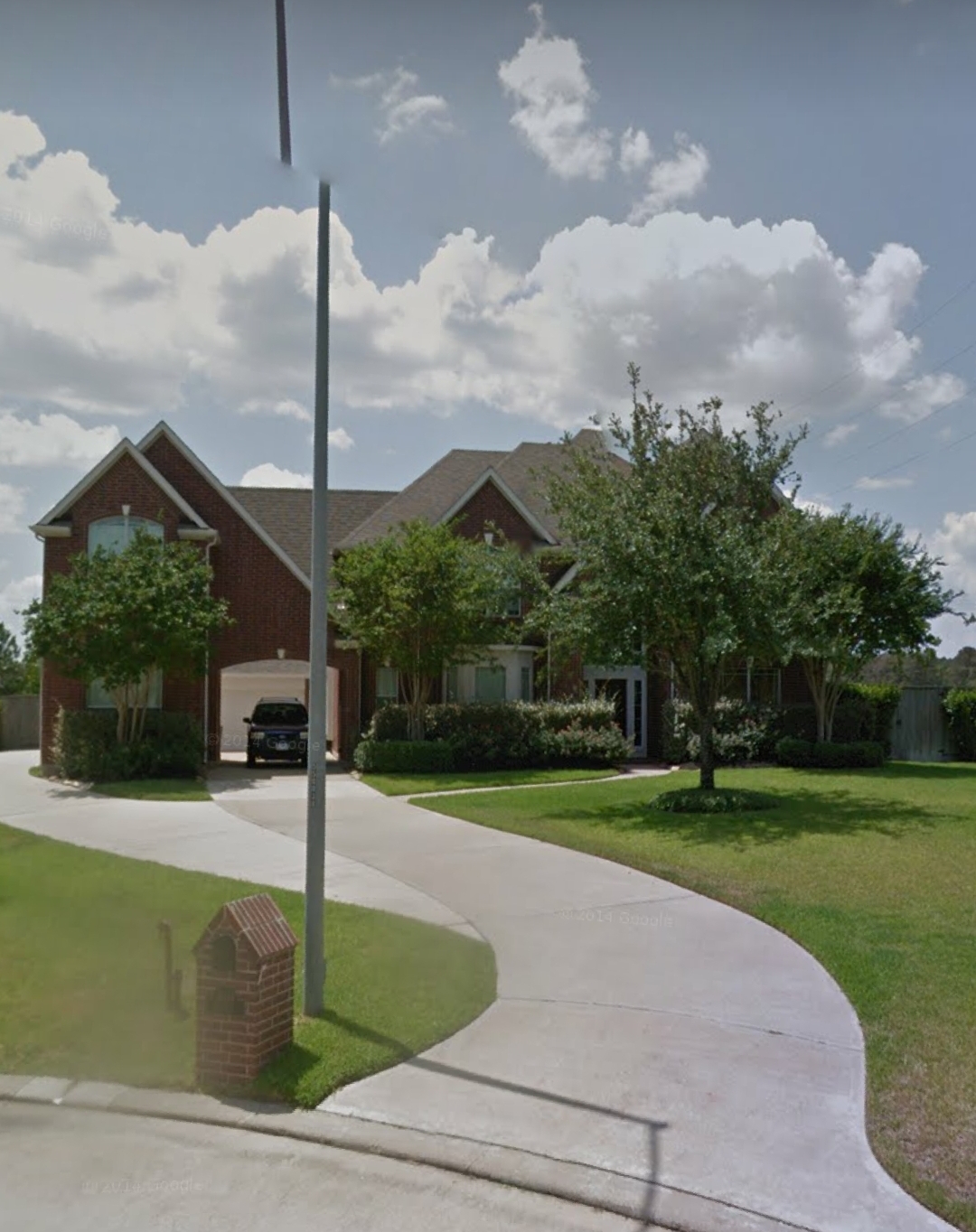 The McMansion i grew up in the little addition on the left is a second ...