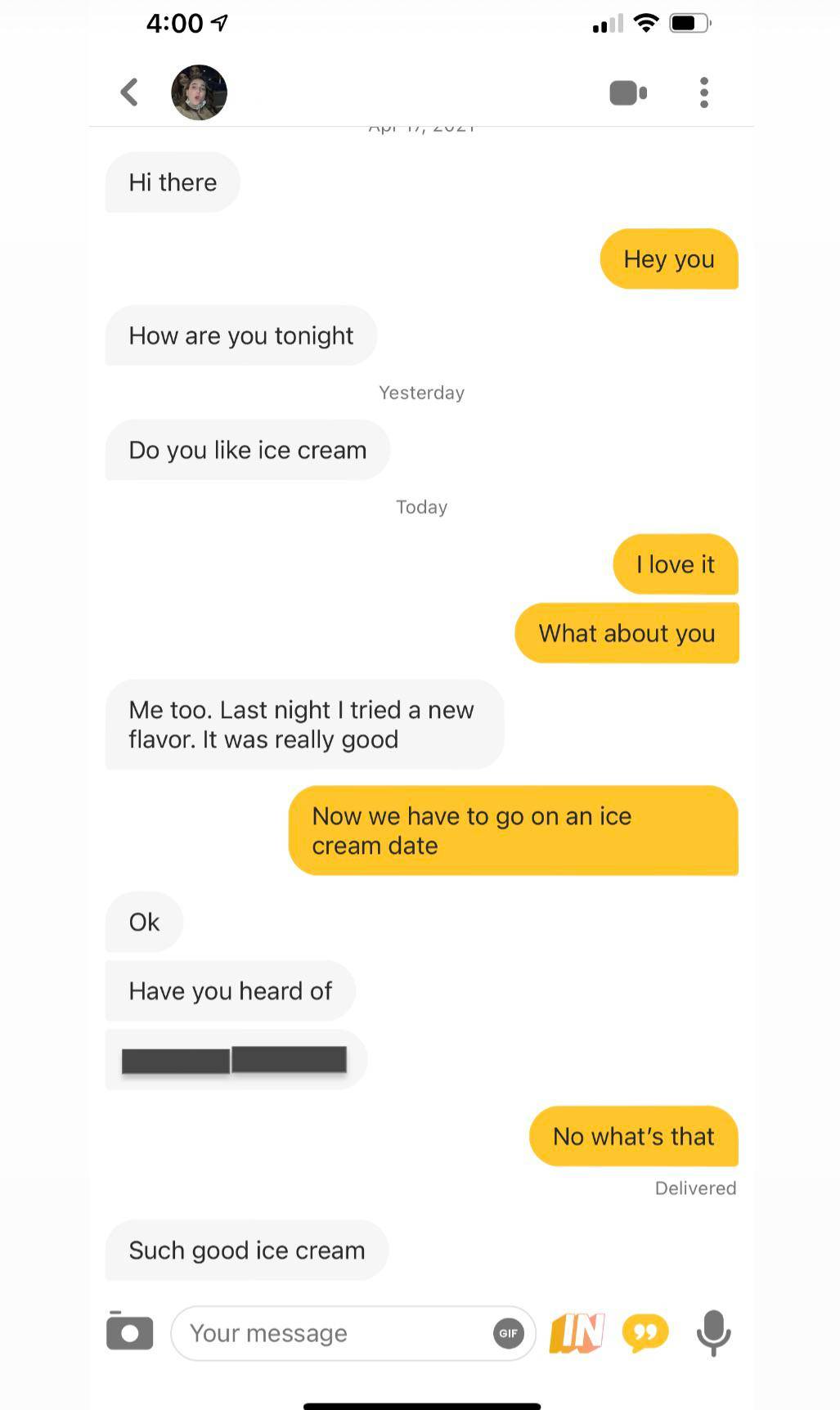 The most forced conversation ever Scrolller