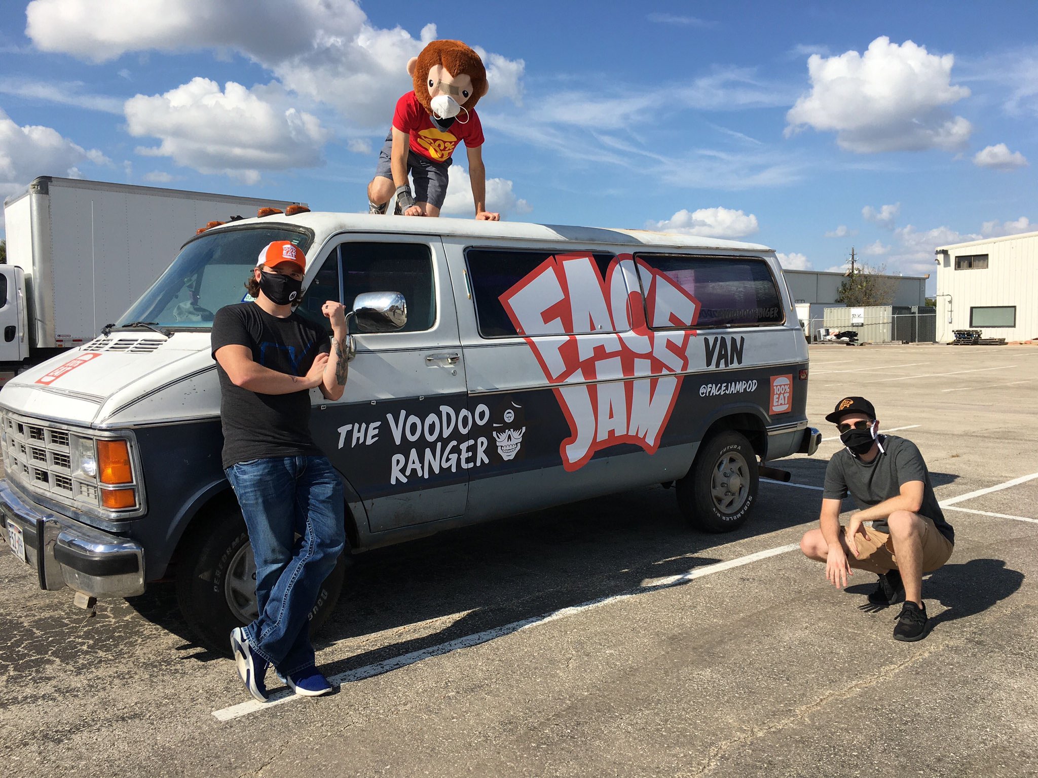 The Official Face Jam Van Scrolller