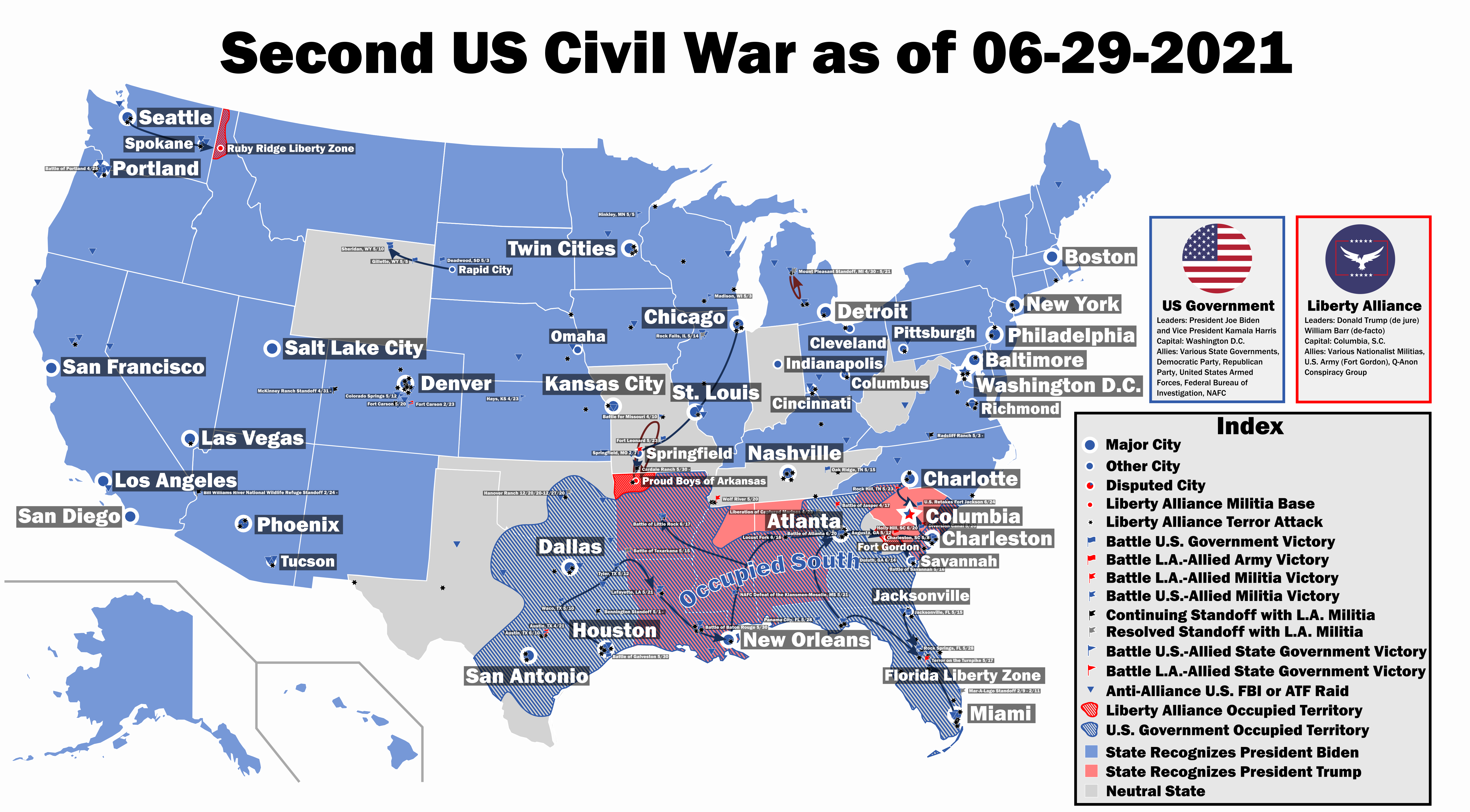 The Second US Civil War Part 3: Barrs Last Stand | Scrolller