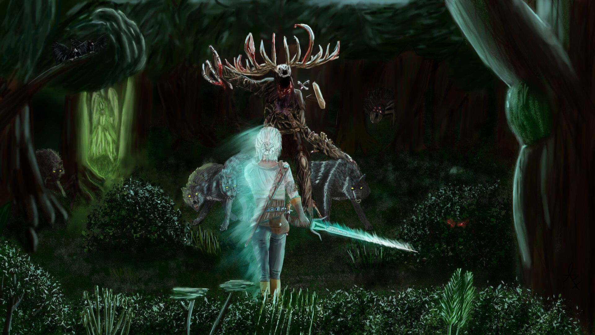 The Witcher: Ciri Fanart by Alexander Hopf | Scrolller