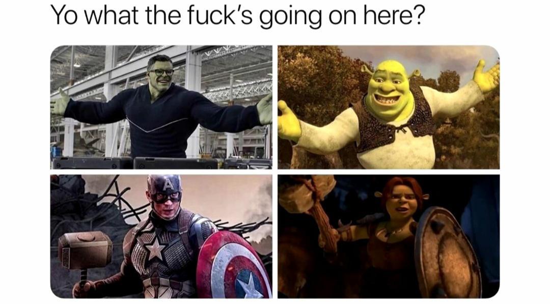 There seems to be layers in this meme. Like Onions Scrolller