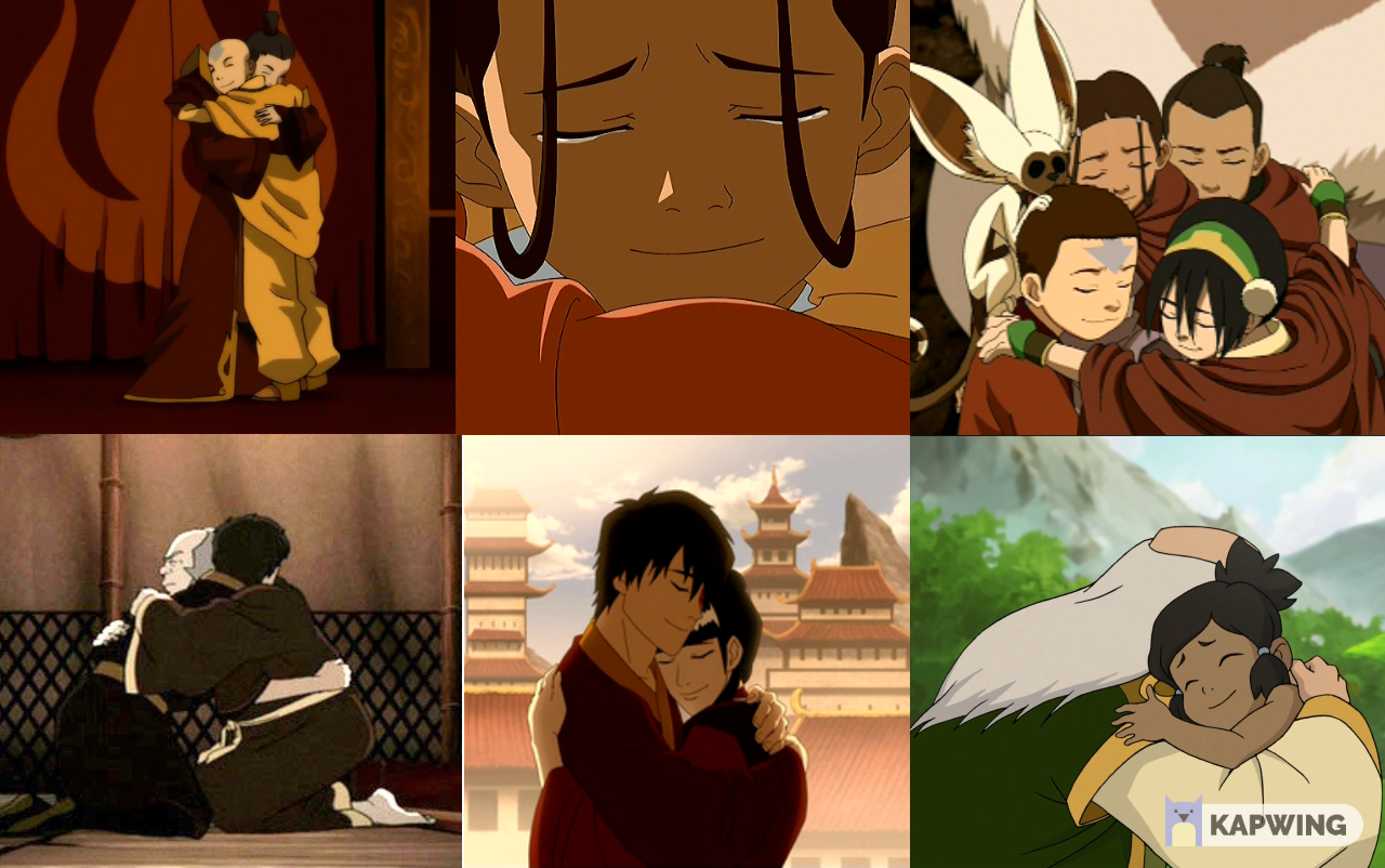 There's something about Avatar hugs that just makes you feel the love ...