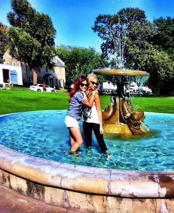 Throwback of Ashley and Lucy from Ashley's Insta | Scrolller