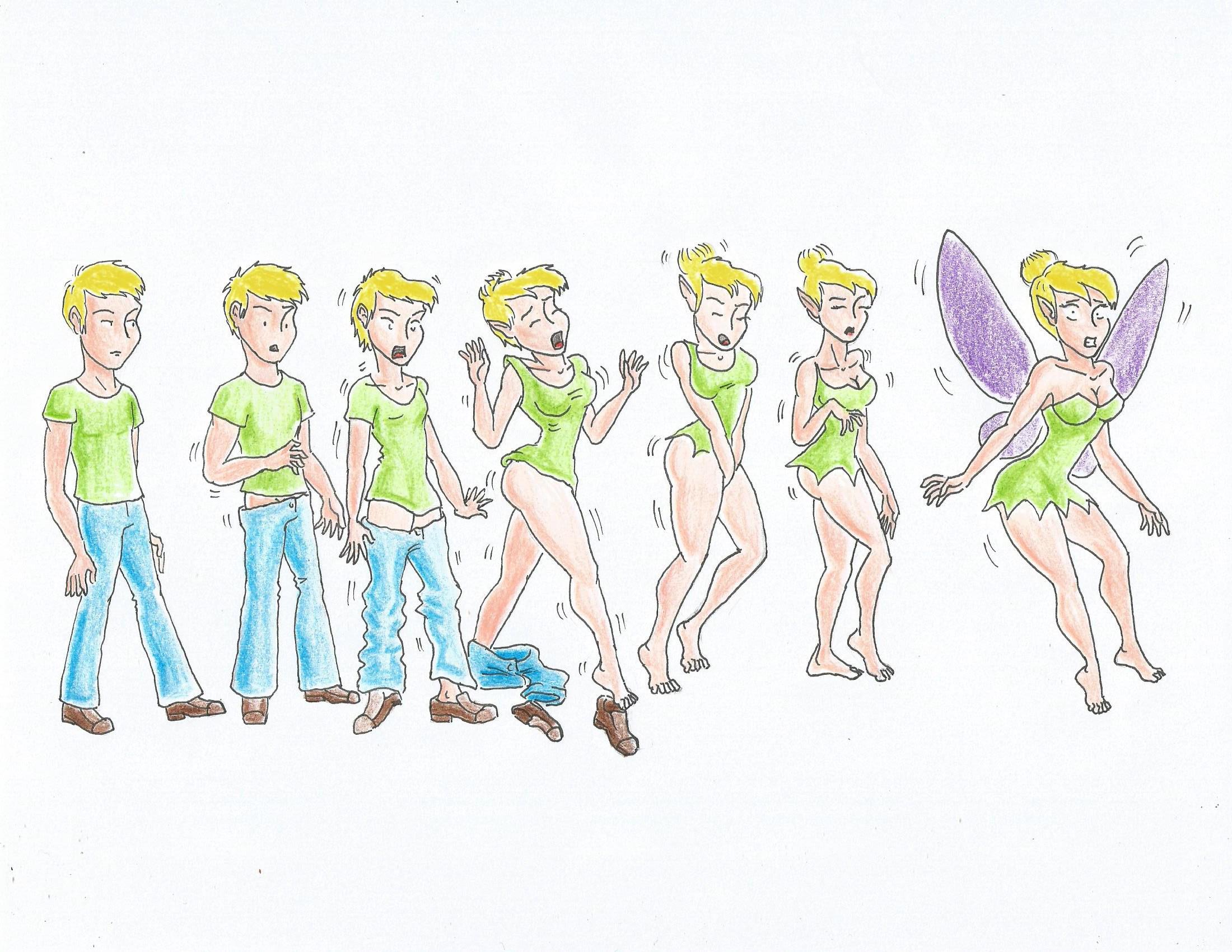 Tinkerbell [M Human -&gt; F Fairy] - jimmyharper12 