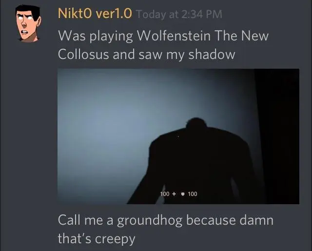 Tnc look at your shadow while crouch leaning and it’s hilarious | Scrolller
