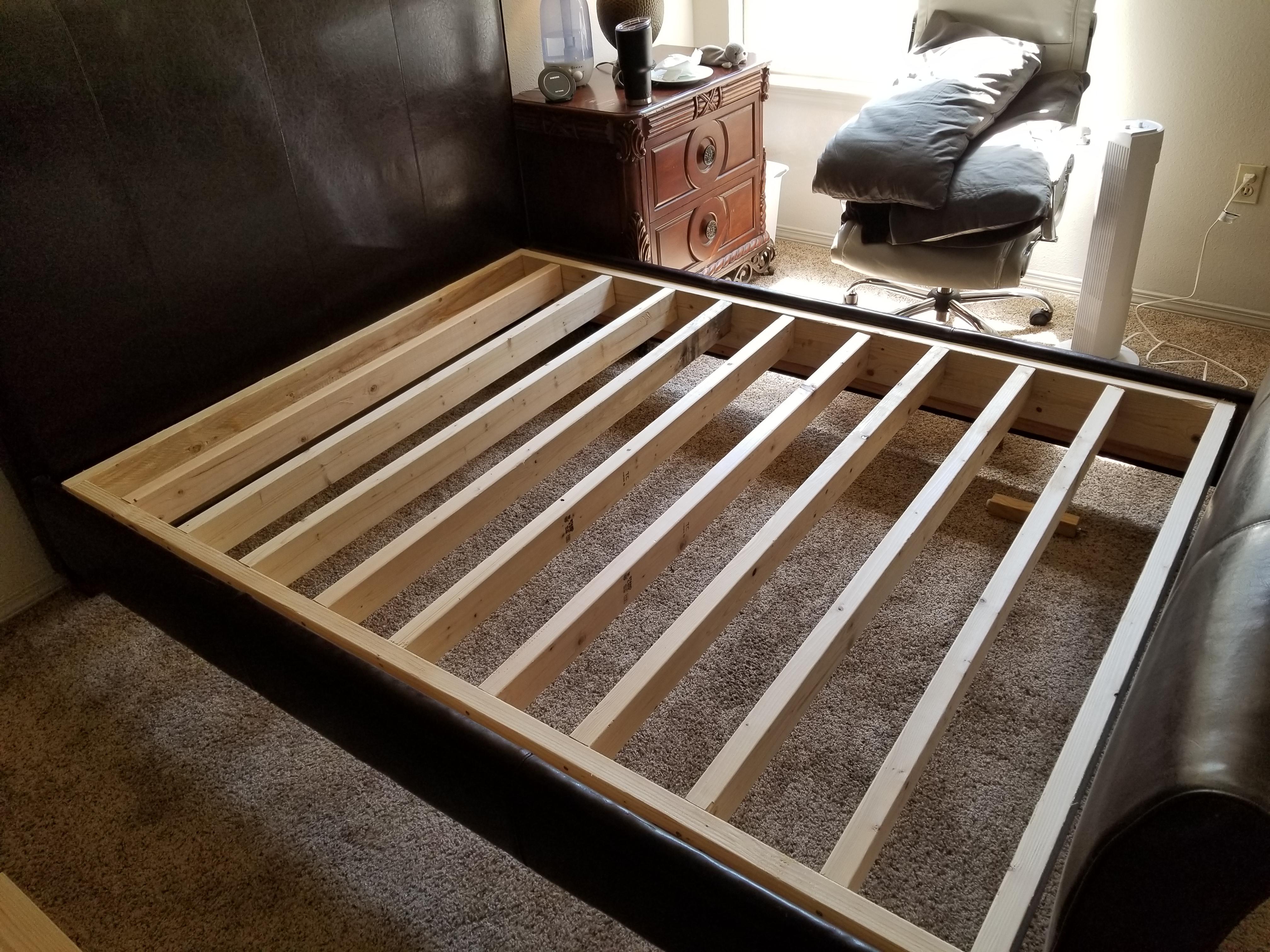 Today I saved $150 by building my own bed foundation instead of ...