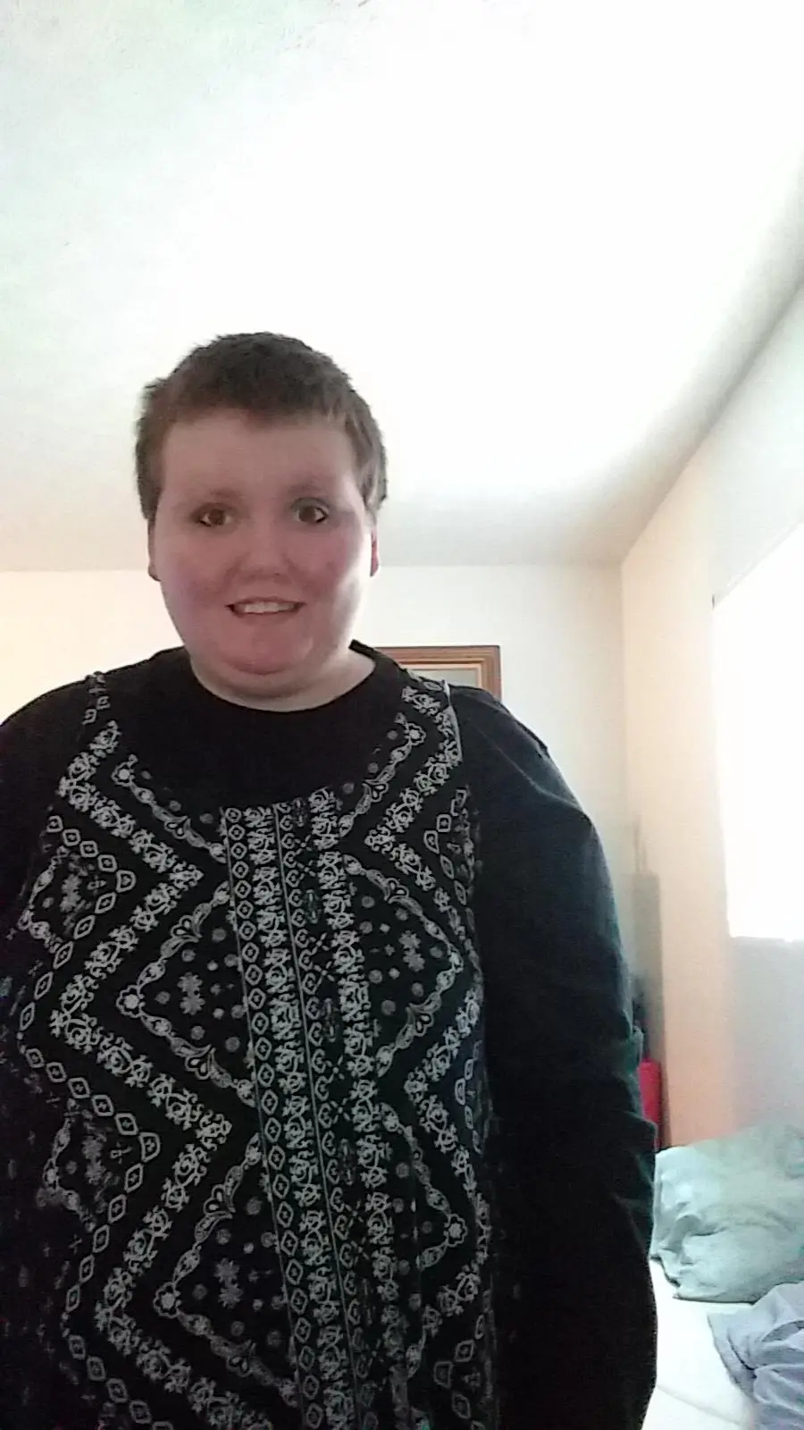 Today's modest dress a long sleeve under a tank dress wish I could find ...