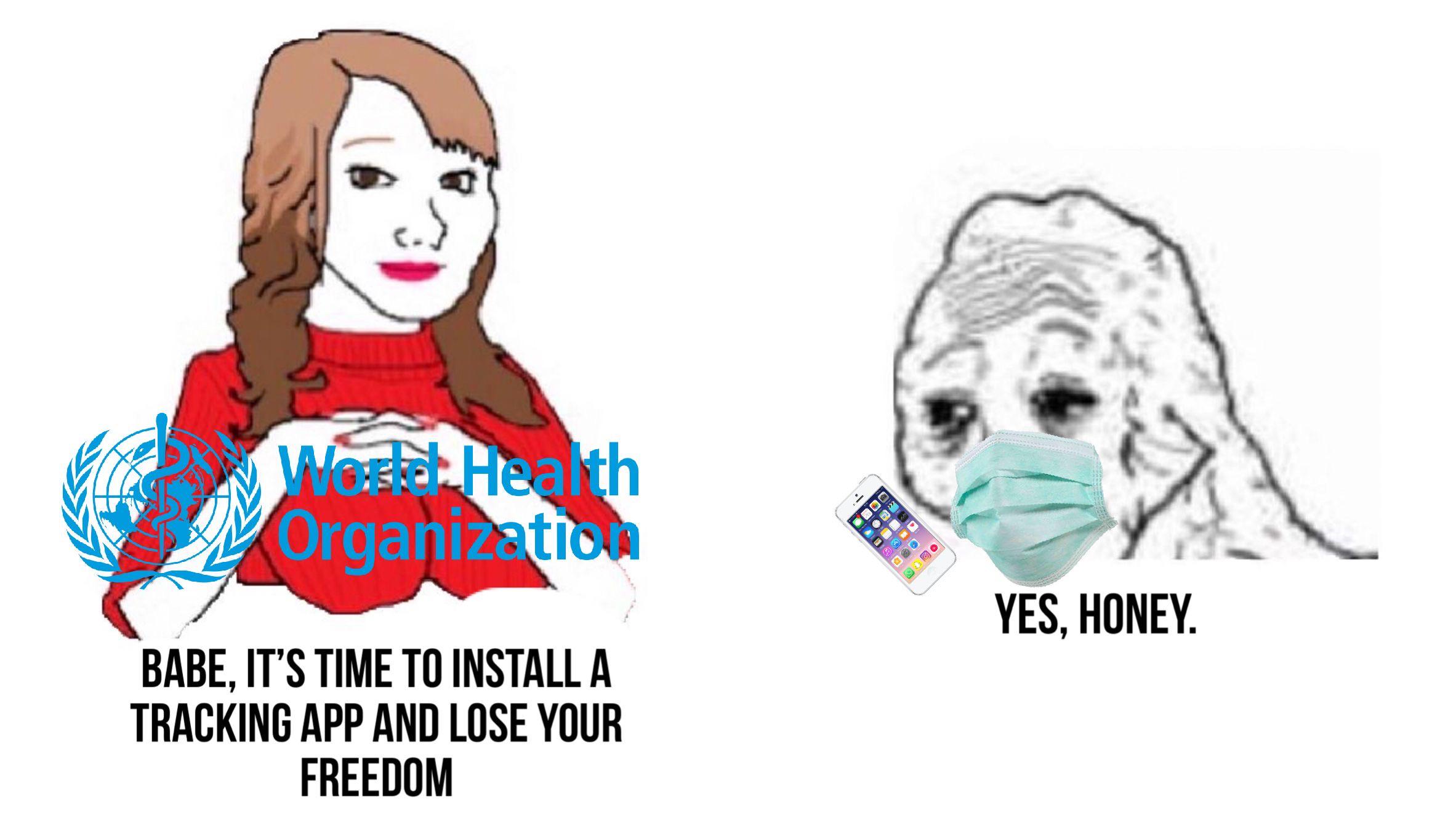 Tracking apps meme I made | Scrolller