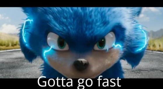 Trying to be the first Sonic Movie meme | Scrolller