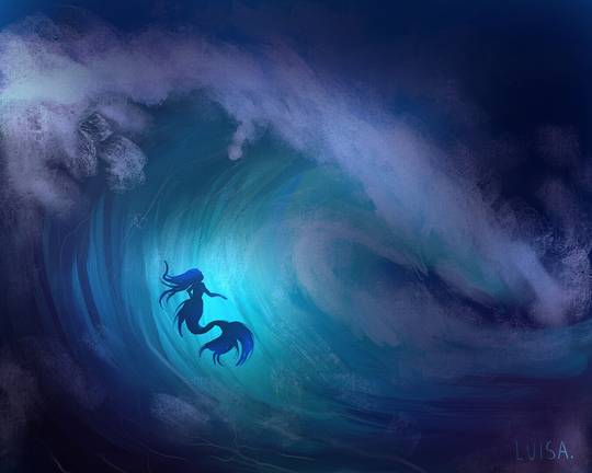 Tsunami by Luisa Draws