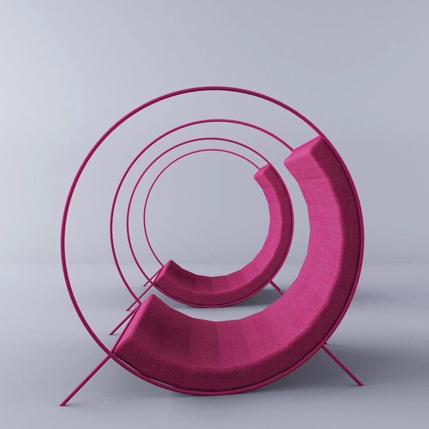 Tumbleweed Lounge Chair. Designer Svetlana Mazurenko Scrolller