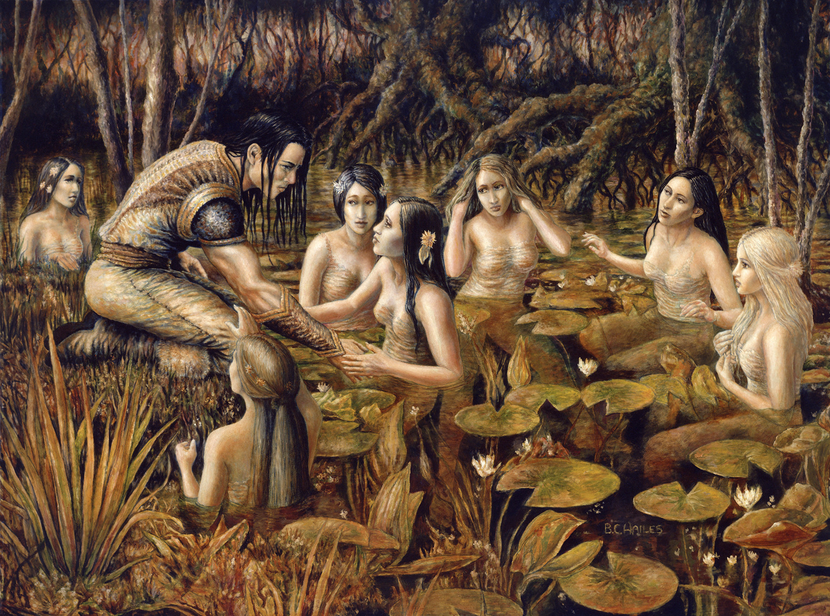 Tyris &amp; the Water Nymphs by Brian C Hailes
