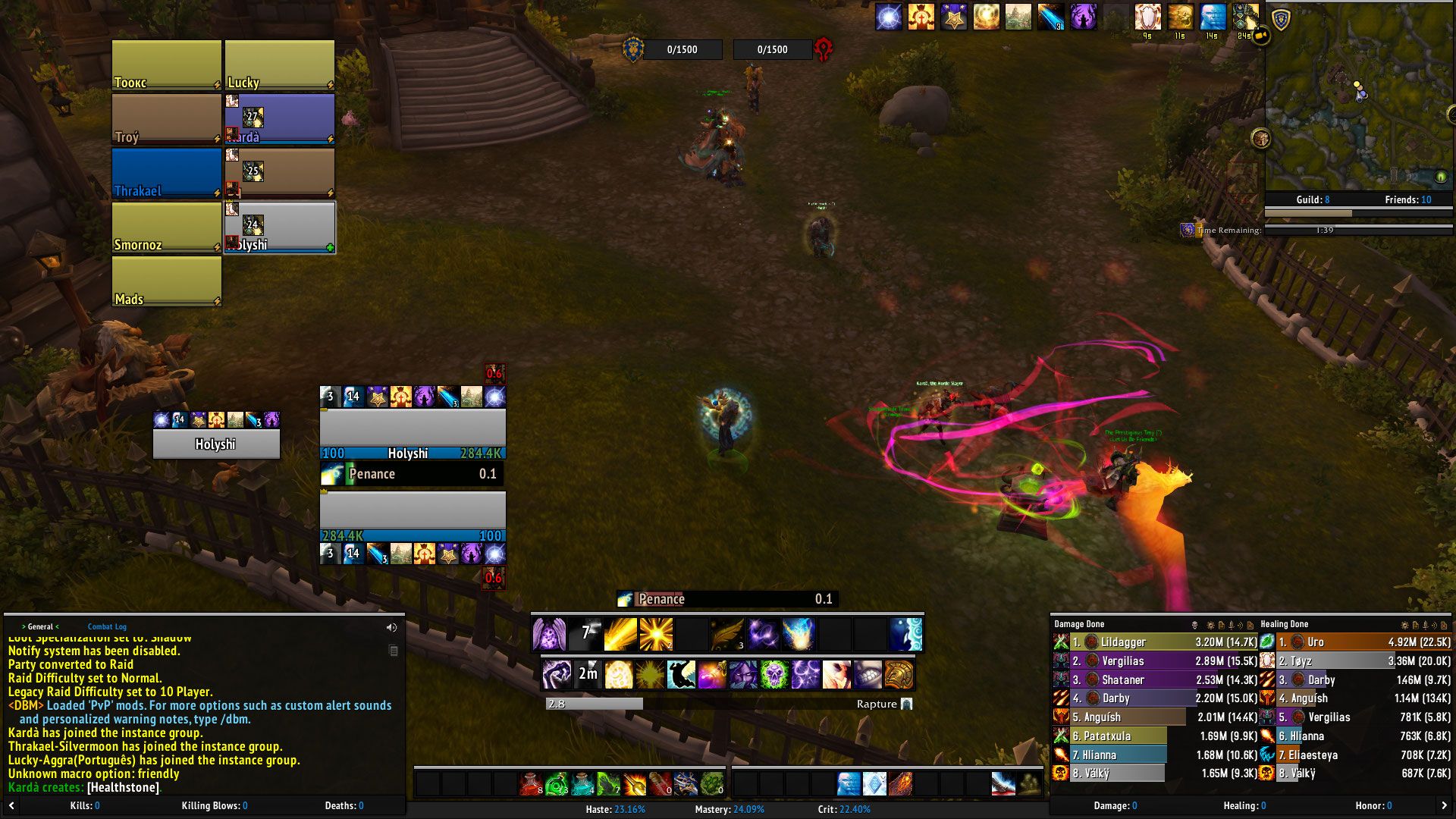 [UI] Feedback welcome! Disc Priest UI (Largely ELVUI). | Scrolller